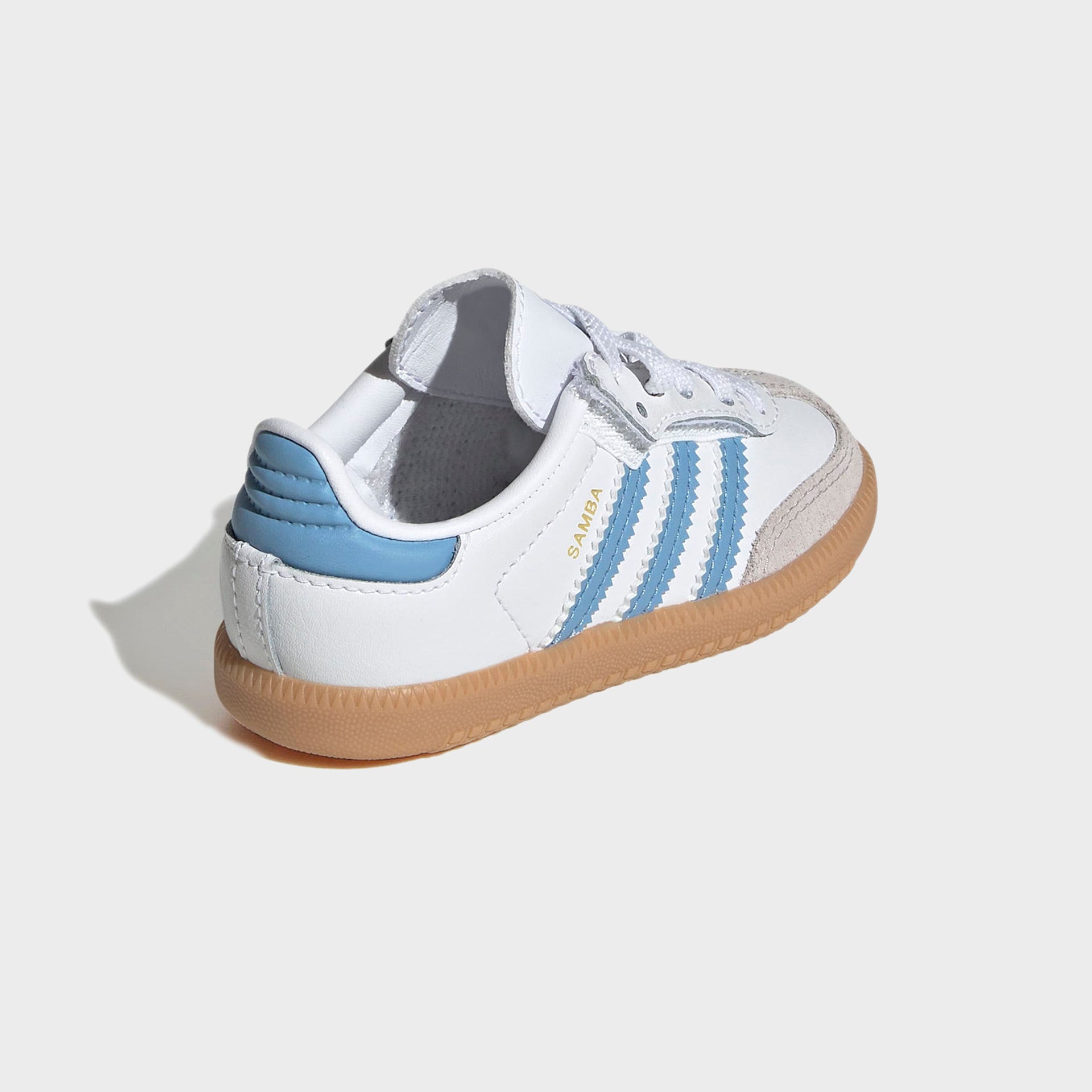 adidas TD Samba OG - White / Ash Blue / Gum 3