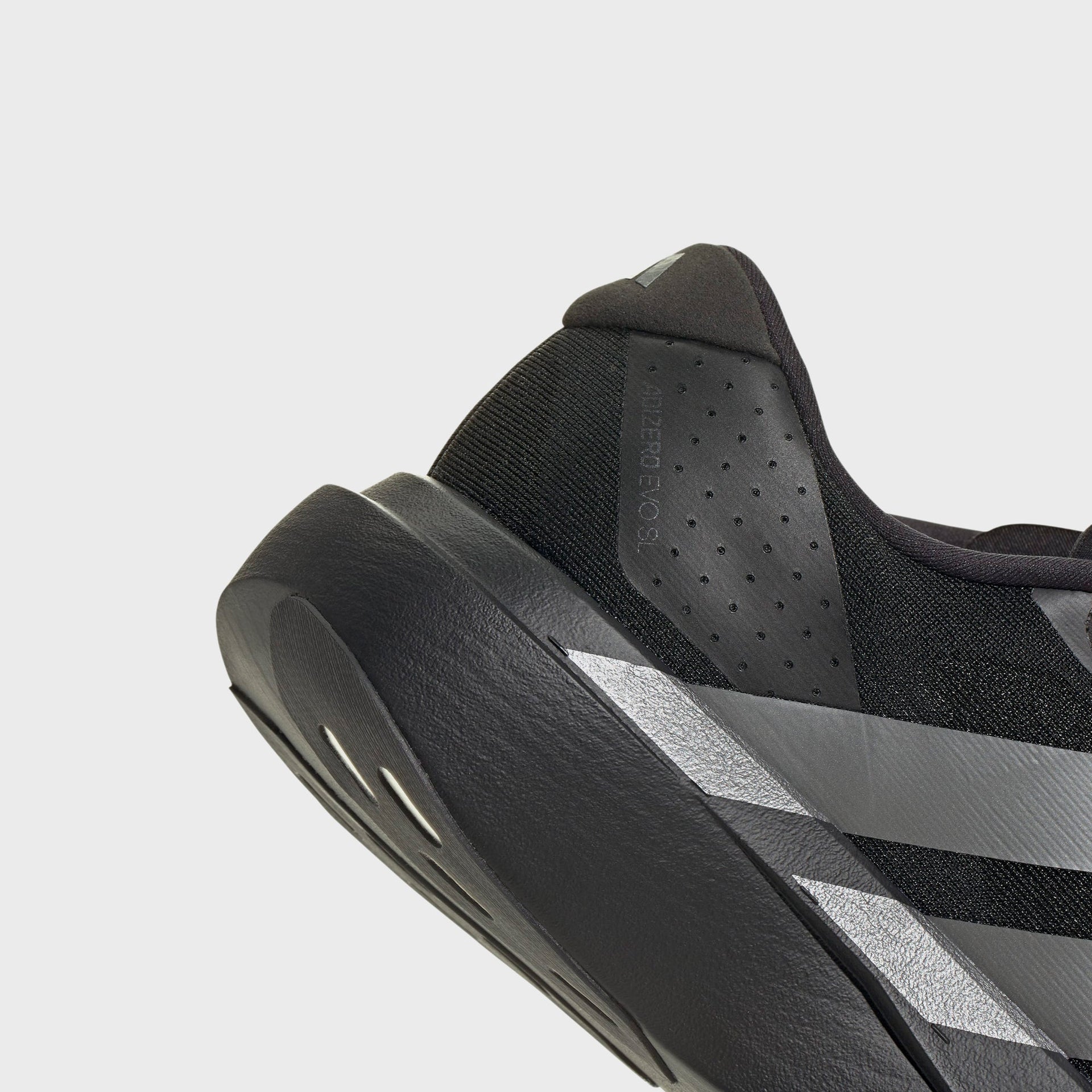 adidas Adizero Evo SL - Core Black / Iron Metallic / Grey Four