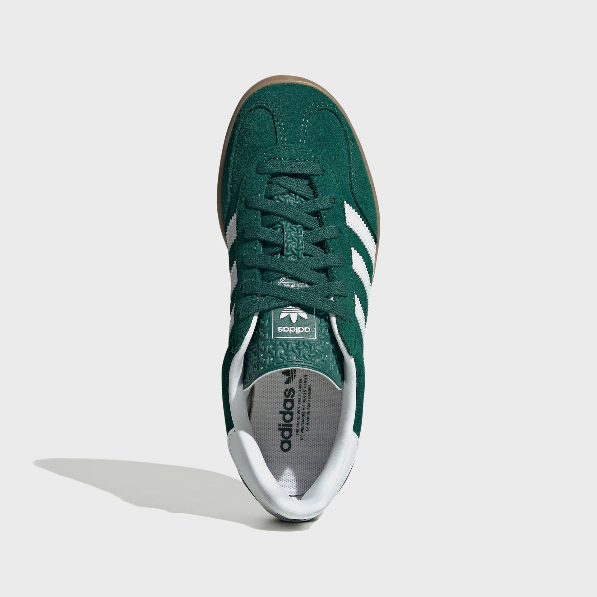 adidas Gazelle Indoor - Collegiate Green / White / Gum 2