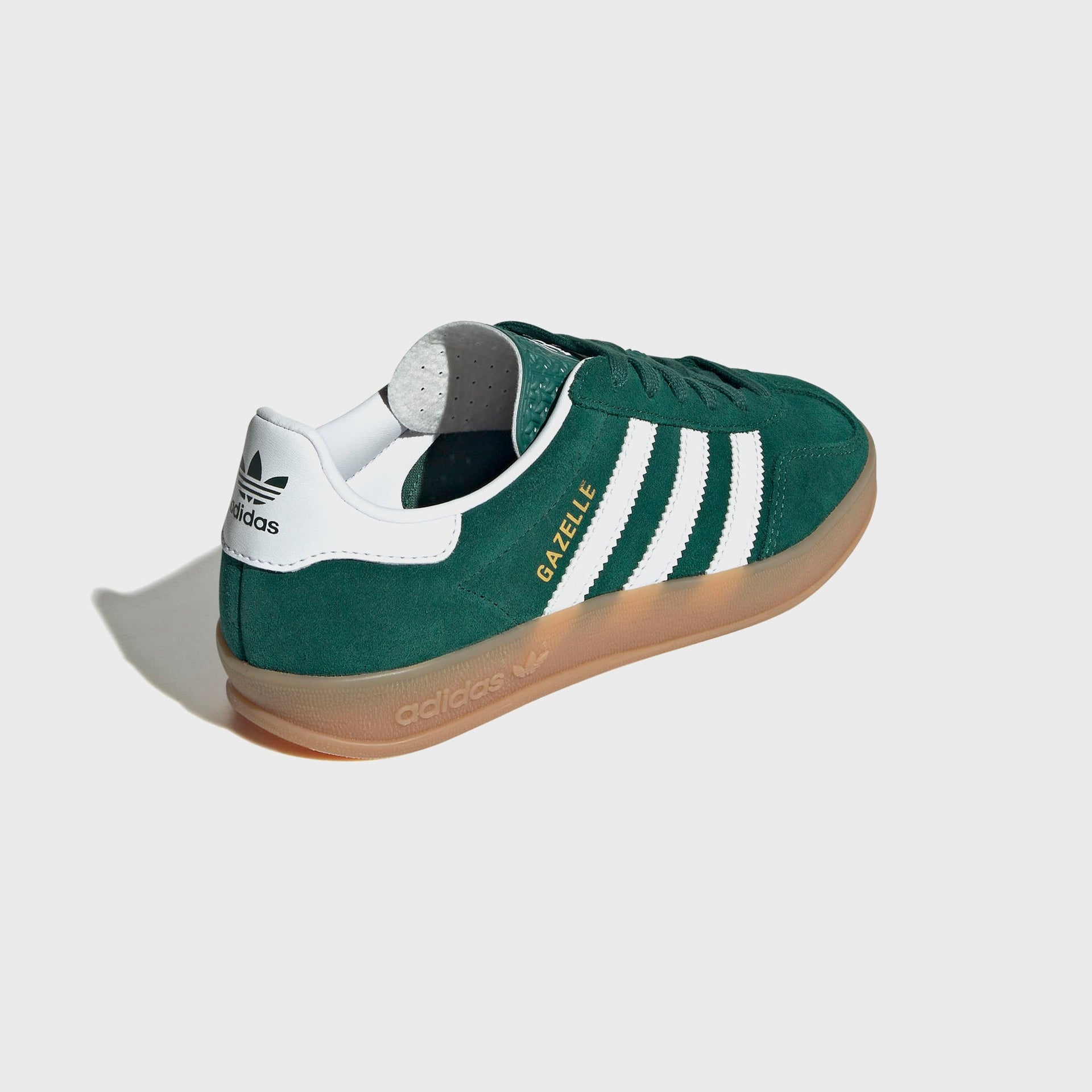 adidas Gazelle Indoor - Collegiate Green / White / Gum 2