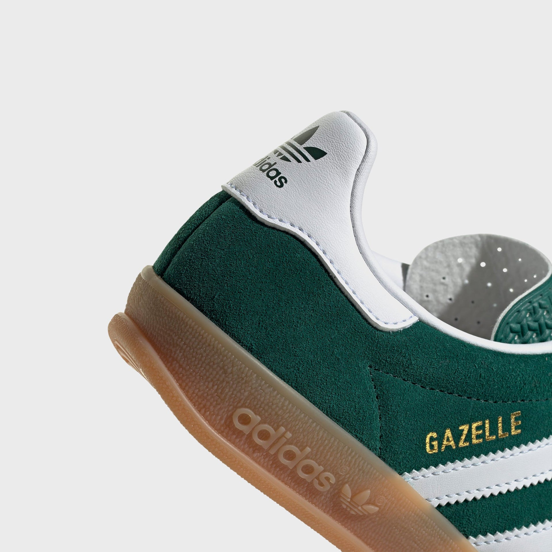 adidas Gazelle Indoor - Collegiate Green / White / Gum 2