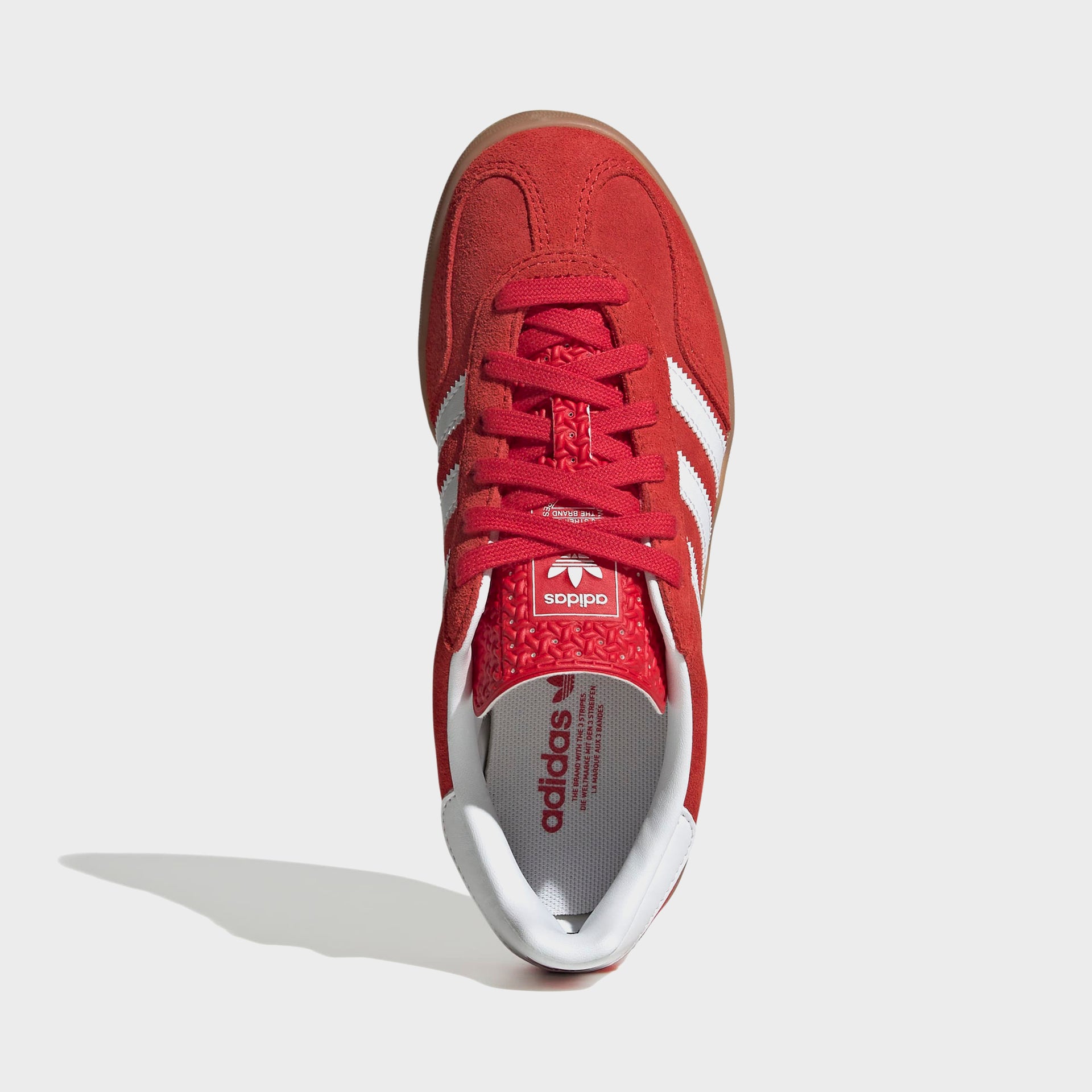 adidas Kids Gazelle Indoor - Better Scarlet / White / Gum 2