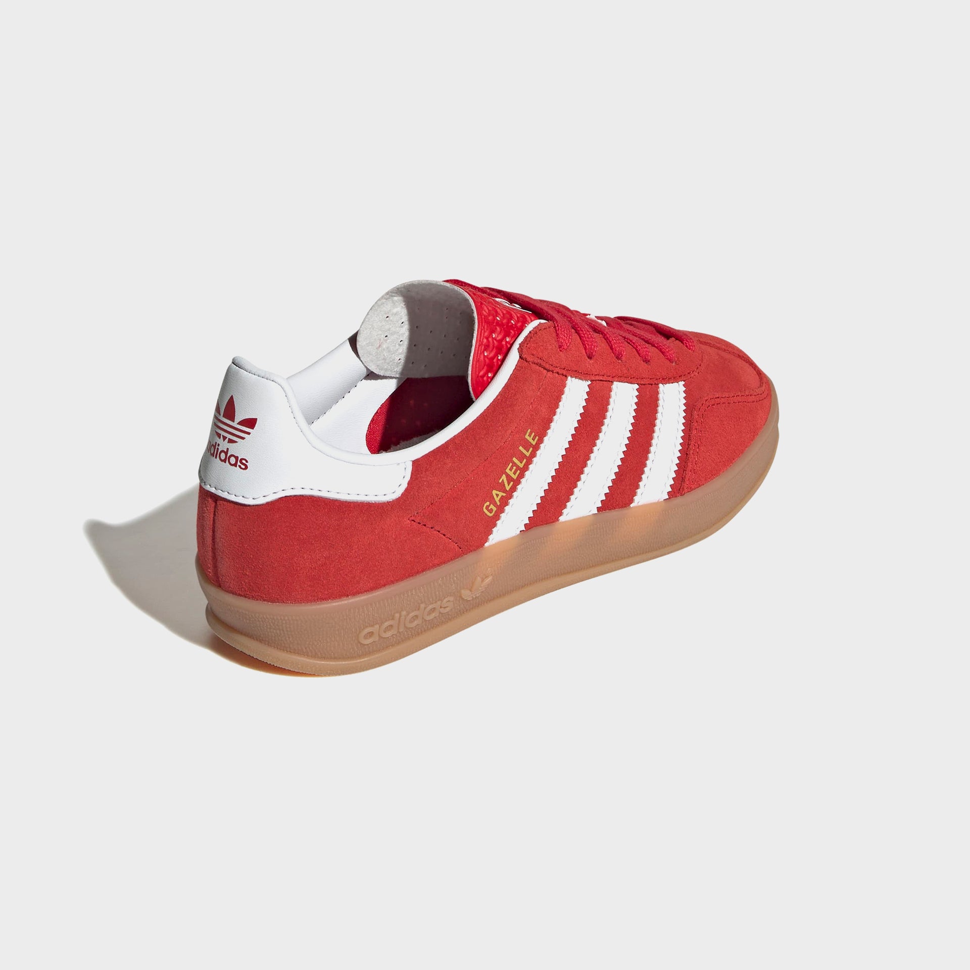 adidas Kids Gazelle Indoor - Better Scarlet / White / Gum 2