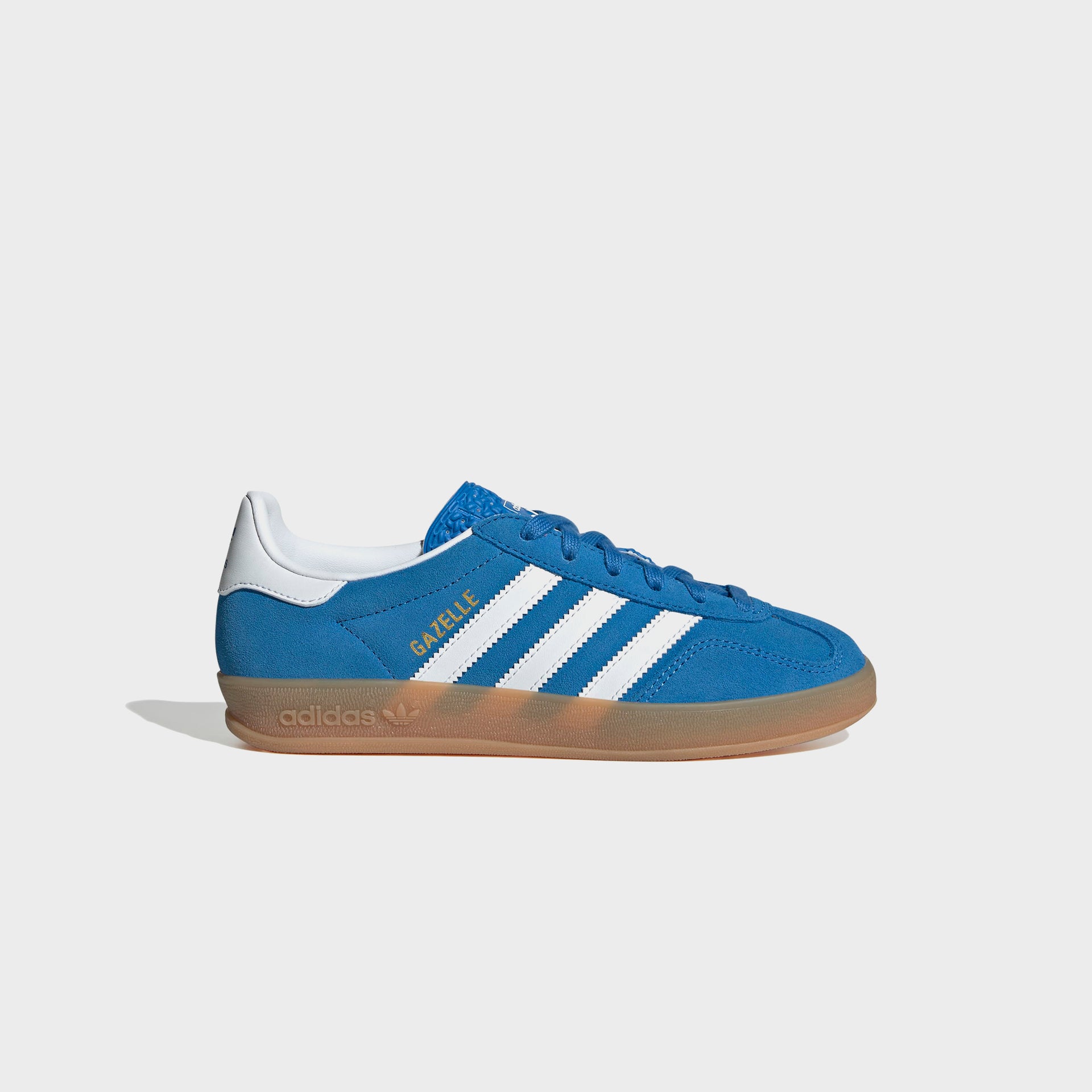 adidas Kids Gazelle Indoor - Bluebird / White / Gum 2