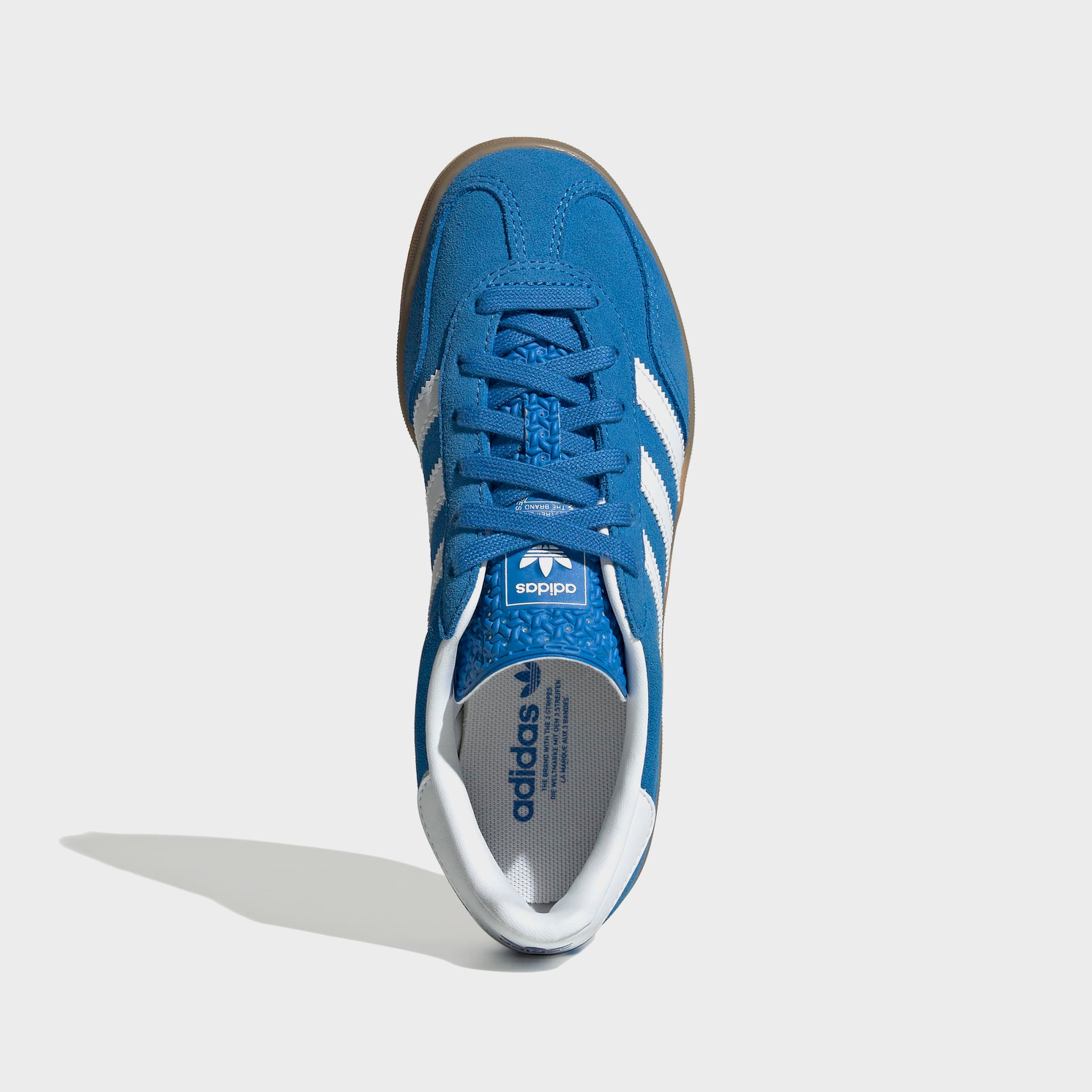adidas Kids Gazelle Indoor - Bluebird / White / Gum 2