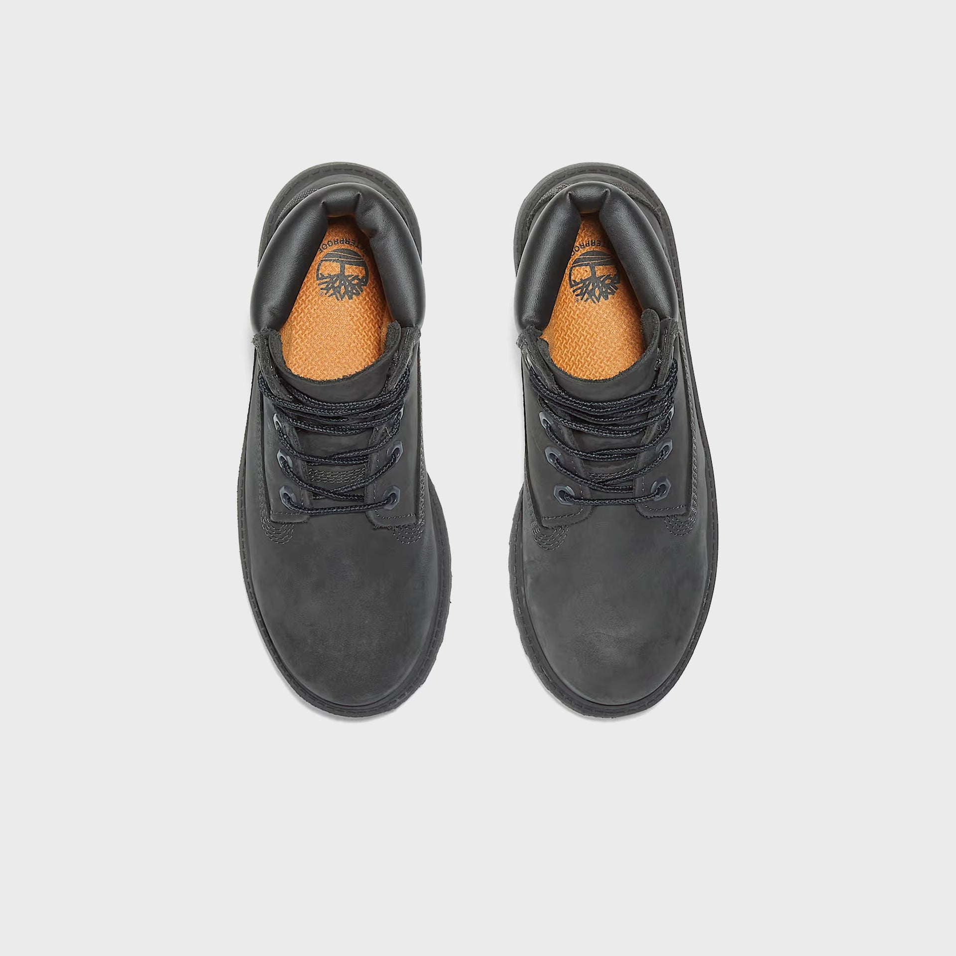 Timberland Junior 6-Inch Lace Up Waterproof Boot - Black