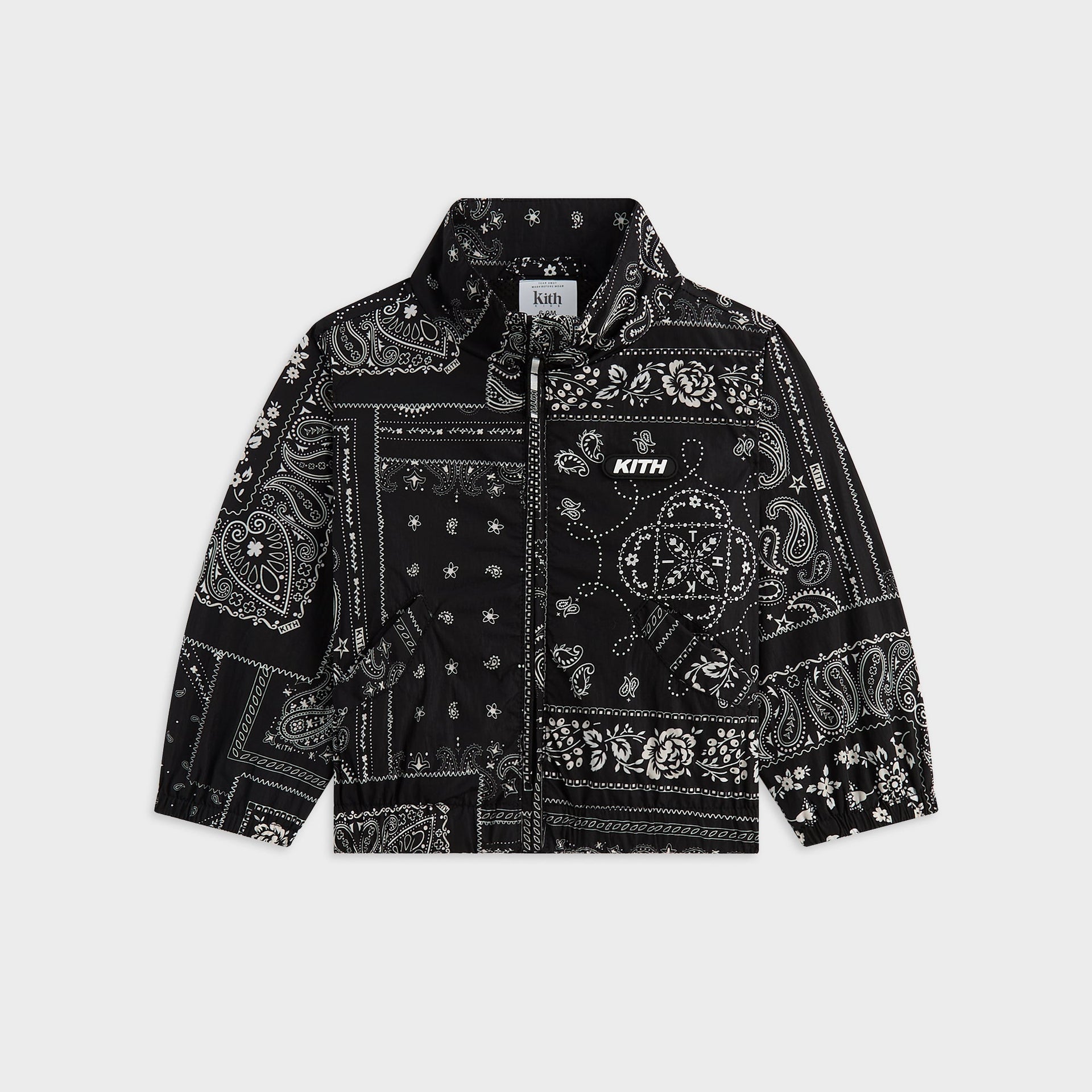 Kith Baby Printed Track Jacket - Black