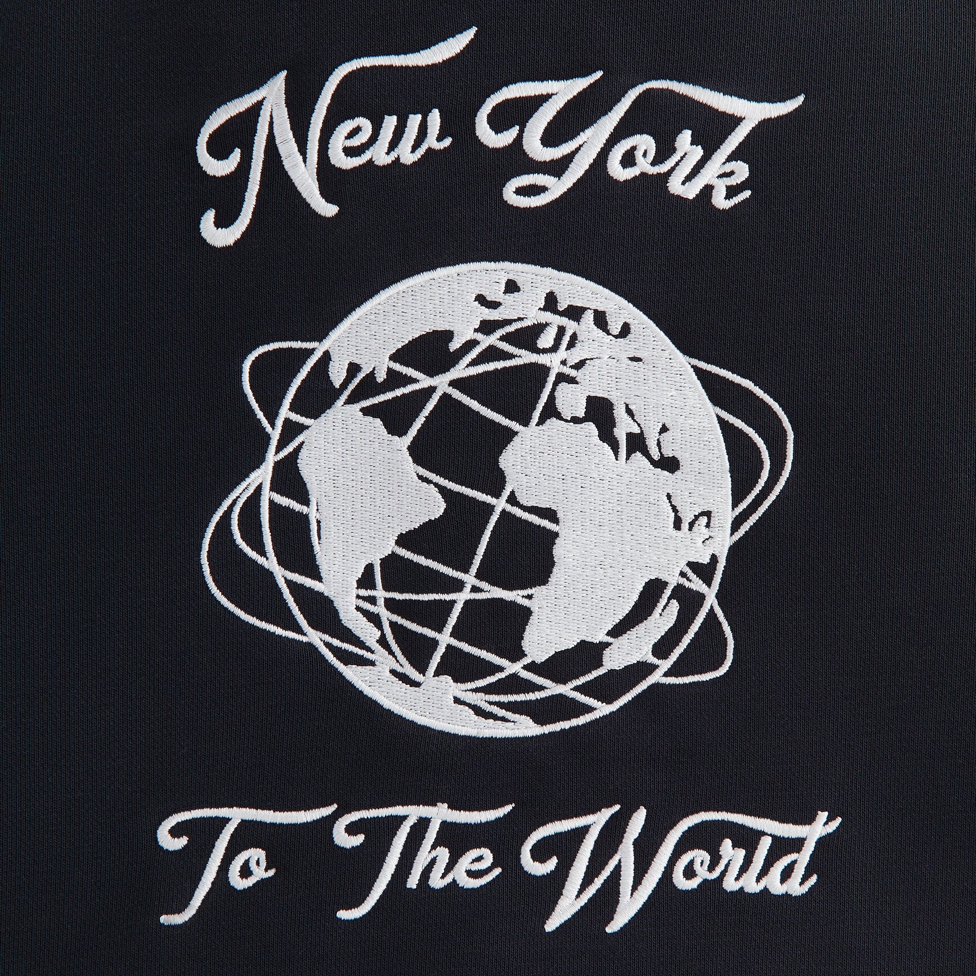 Kith Baby NY to The World Varsity Jacket - Ink