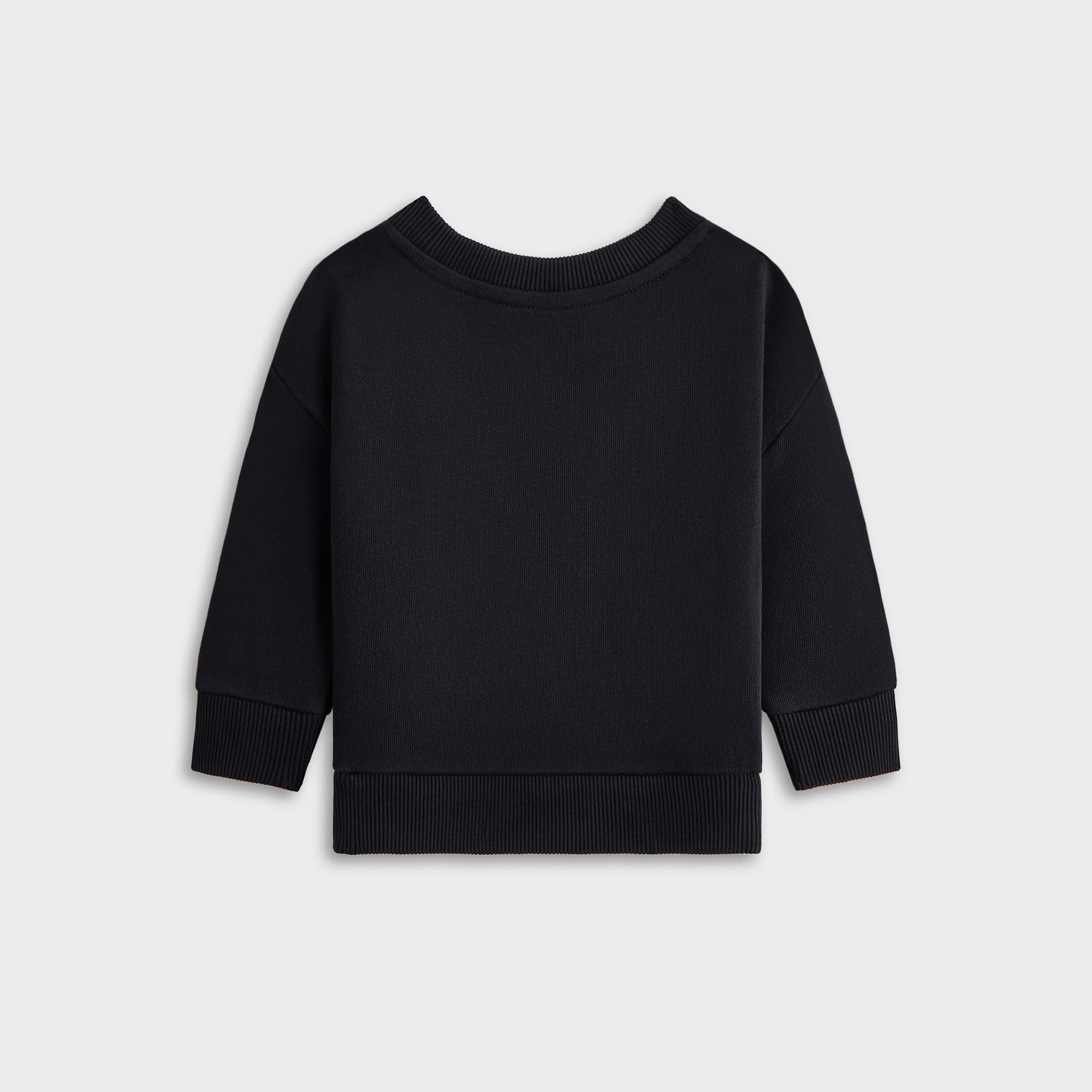 Kith Baby Long Sleeve Nelson Crewneck - Black