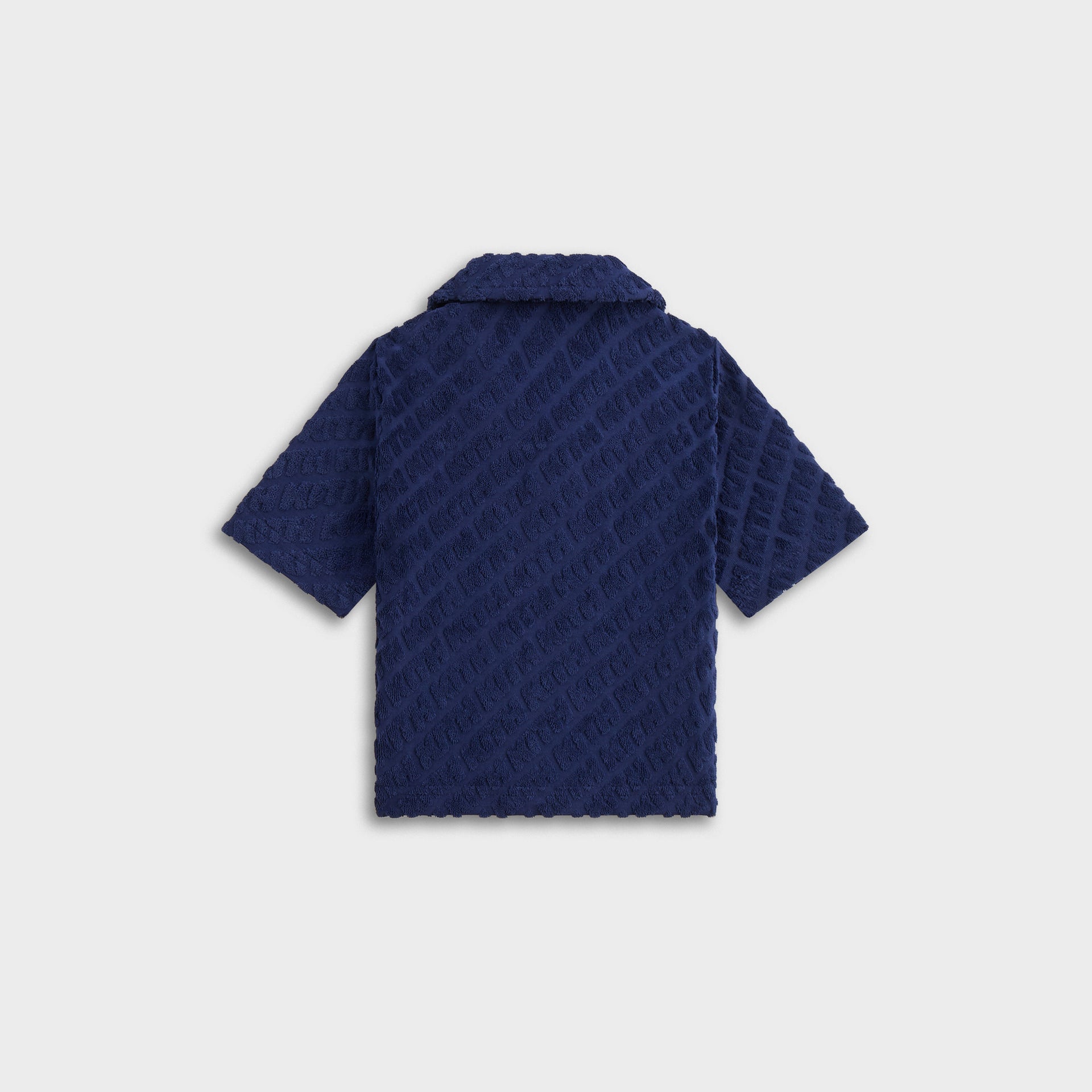 Kith Baby Monogram Terry Camp Shirt - Screen