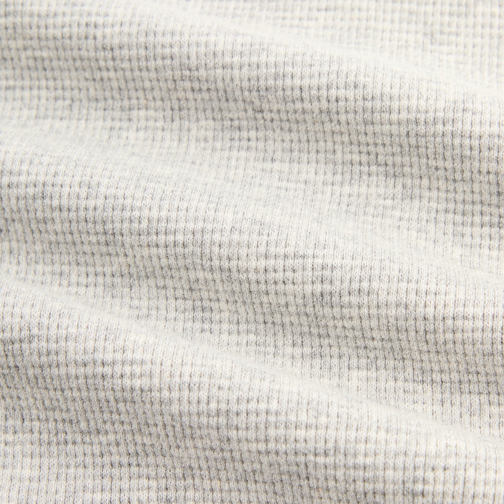 Kith Baby Waffle Nelson Crewneck - Light Heather Grey