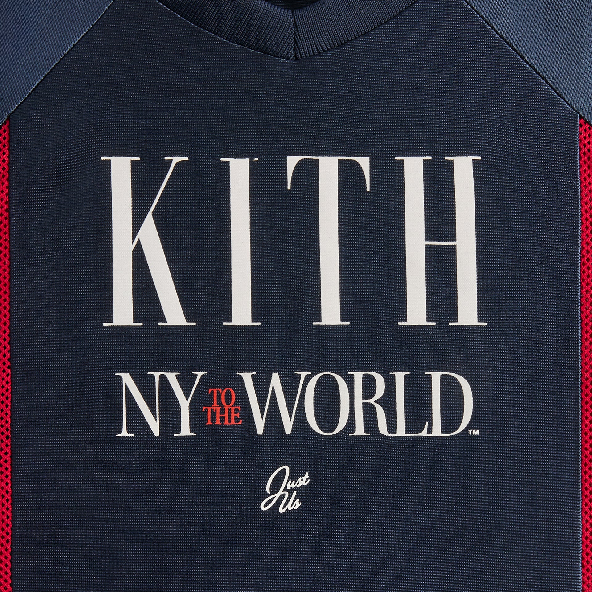 Kith Baby New York to the World Faille Leon Jersey - Nocturnal