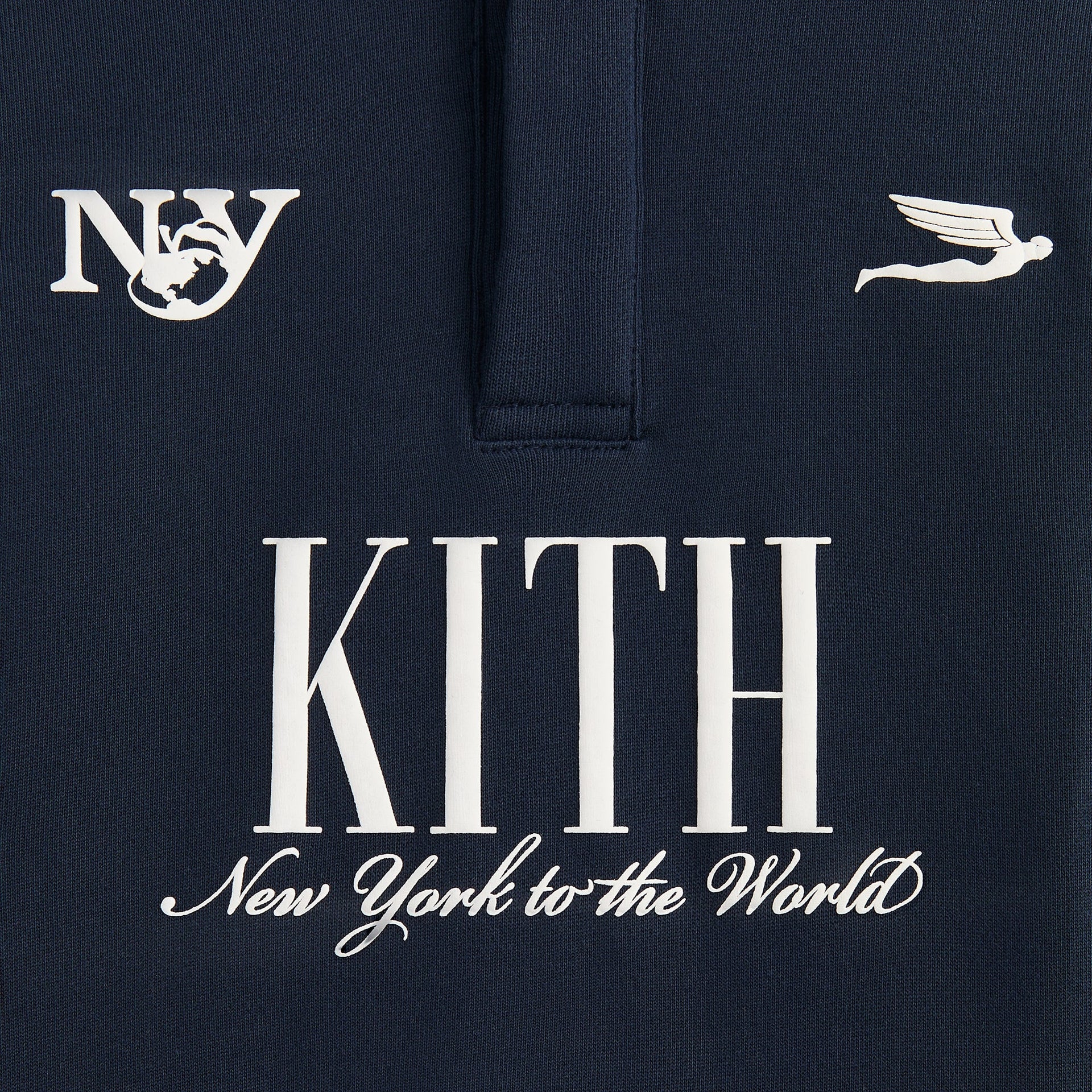 Kith Baby Logo Hunter Pullover - Nocturnal
