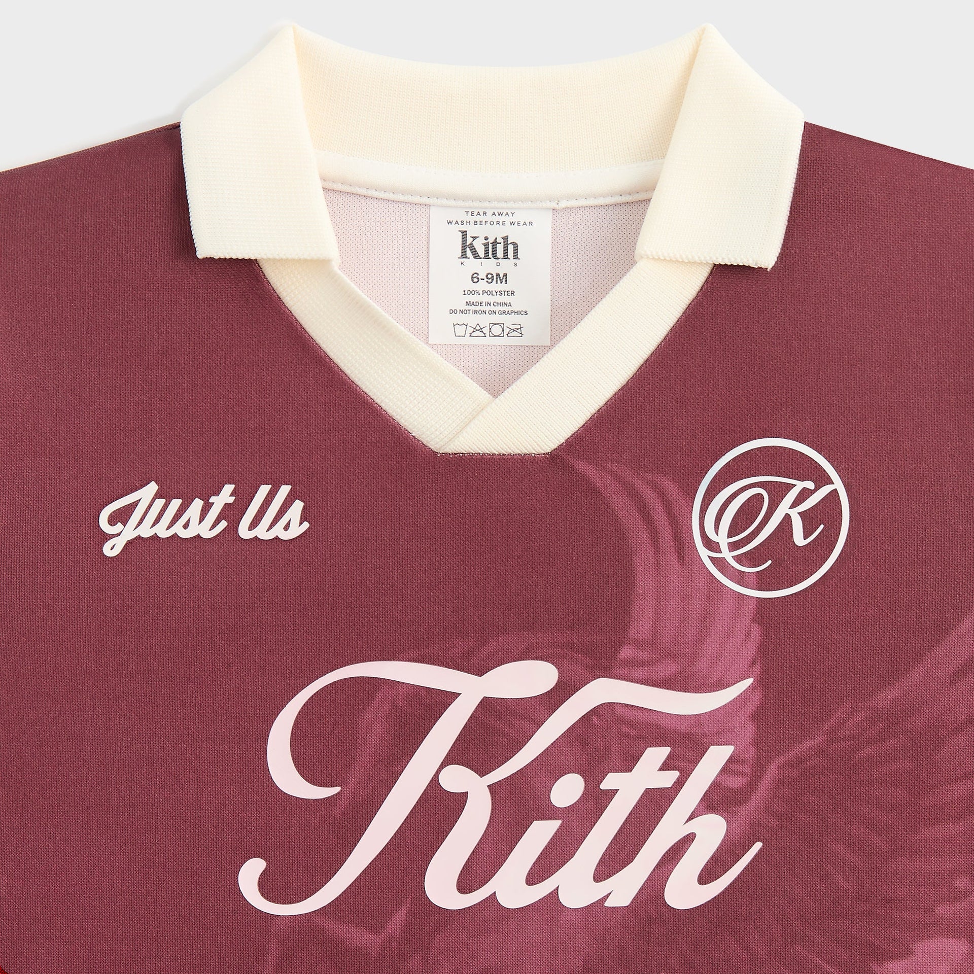 Kith Baby Printed Pegasus Soccer Top - Magma