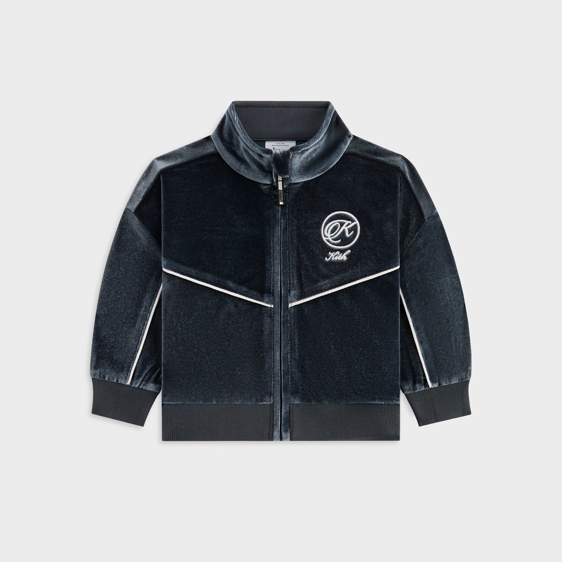 Kith Baby Velour Hunter Full Zip Sweatshirt - Strict