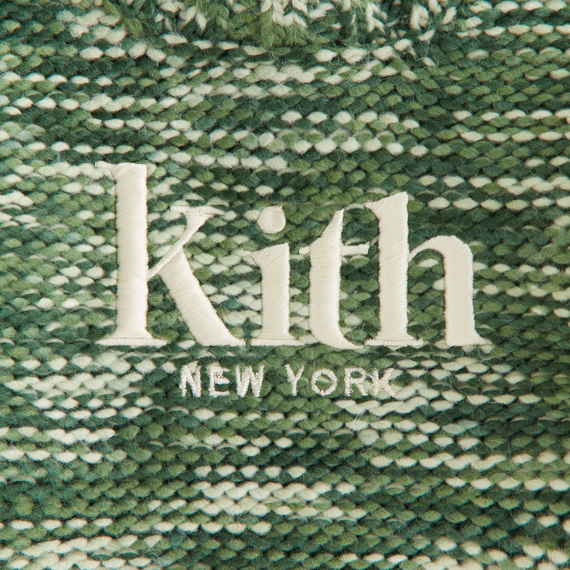 Kith Baby Space Dye Logo Sweater - Bay Breeze