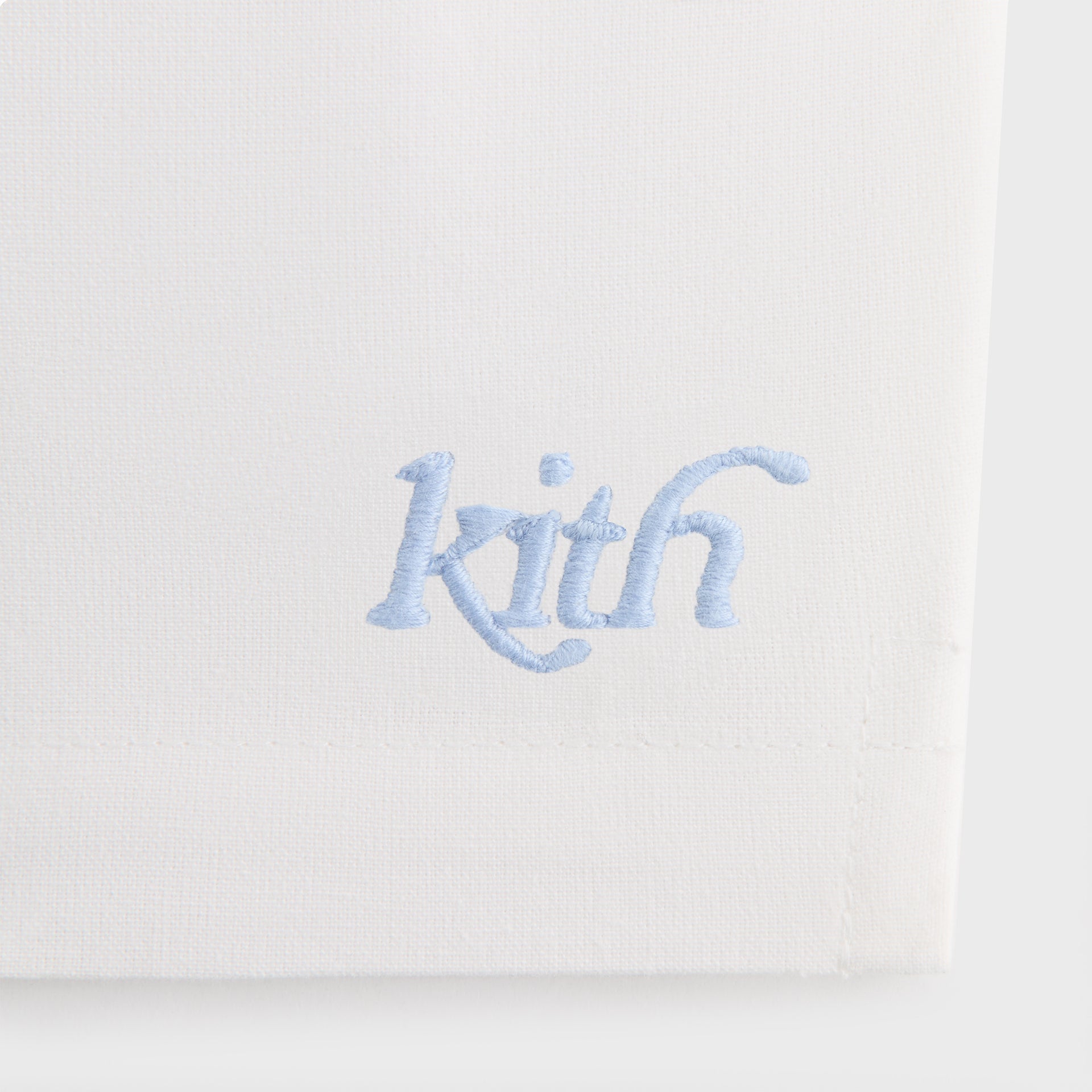 Kith Baby Novelty Embroidered Thompson Camp Short in White