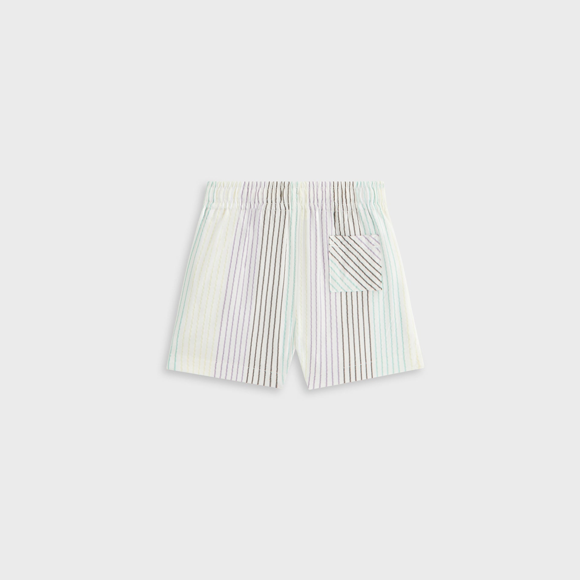 Kith Baby Striped Thompson Camp Short in Mykonos
