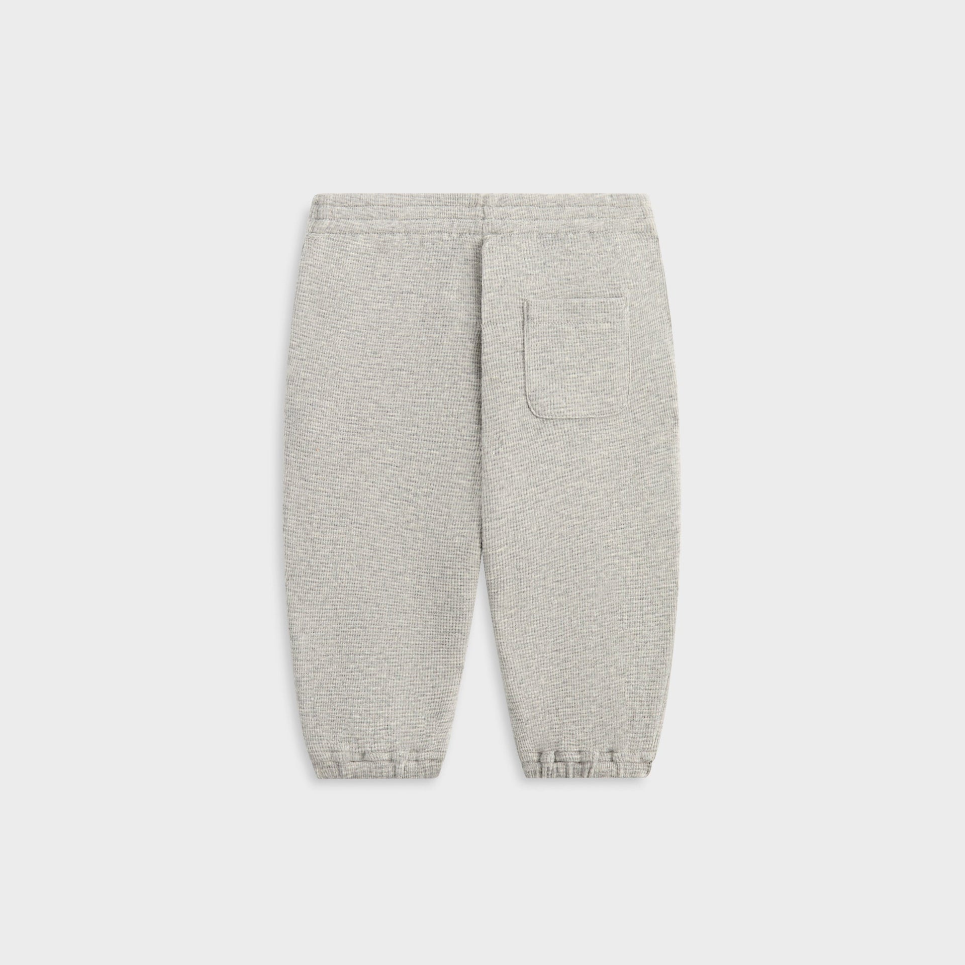 Kith Baby Waffle Nelson Sweatpant - Light Heather Grey