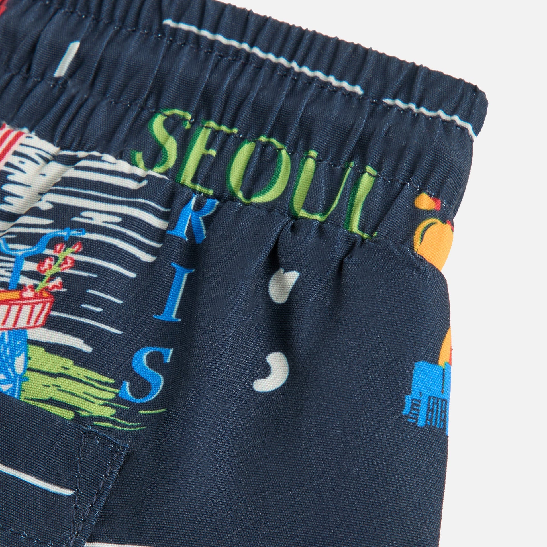 Kith Baby Souvenir Stamp Kai Swim Trunk - Nocturnal