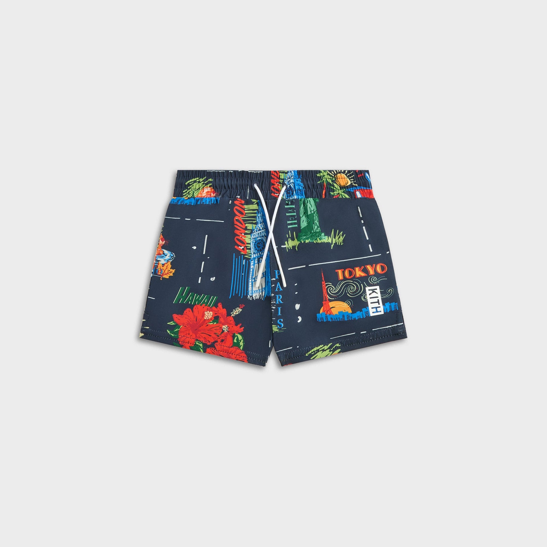 Kith Baby Souvenir Stamp Kai Swim Trunk - Nocturnal