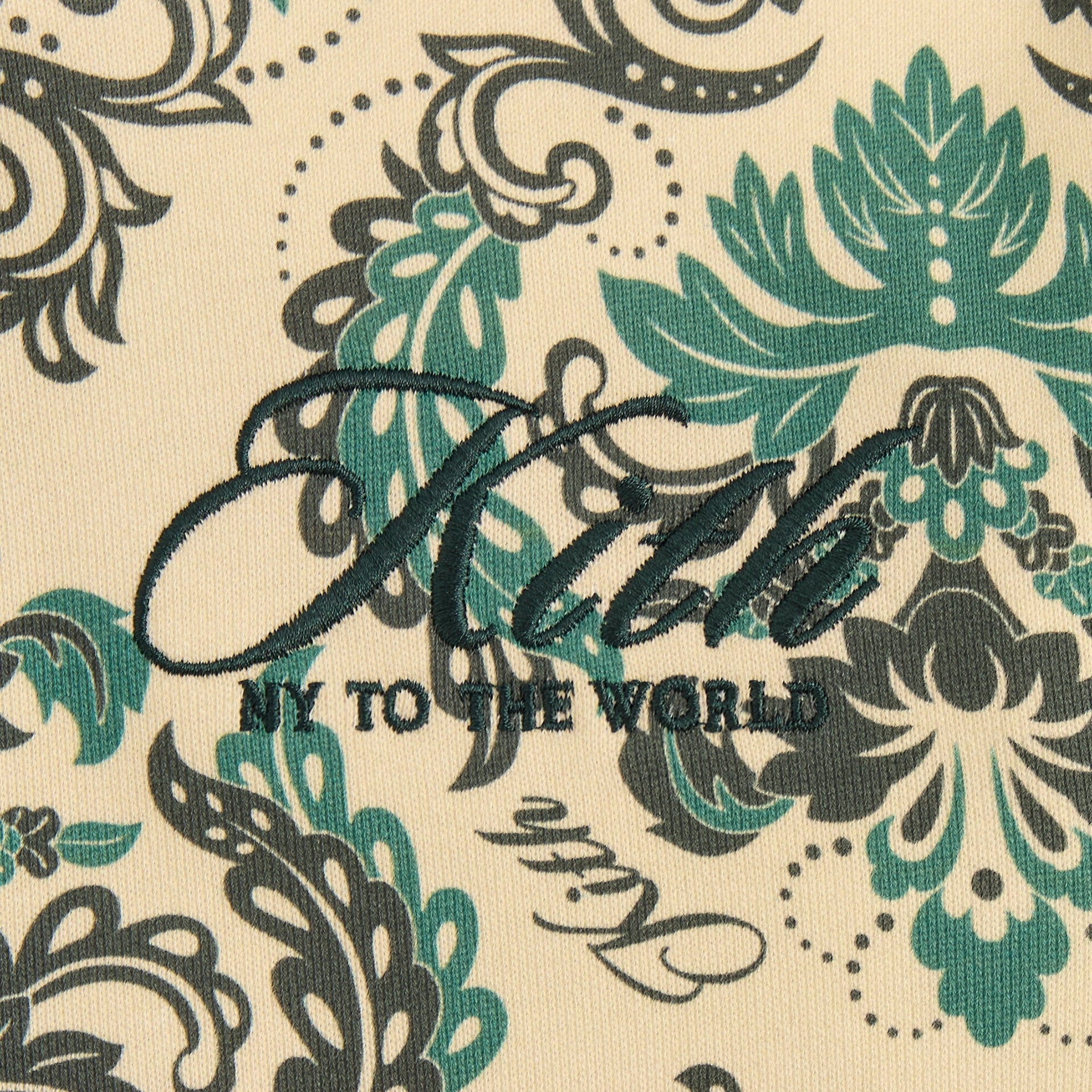 Kith Baby Damask Floral Nelson Coverall - Eternal