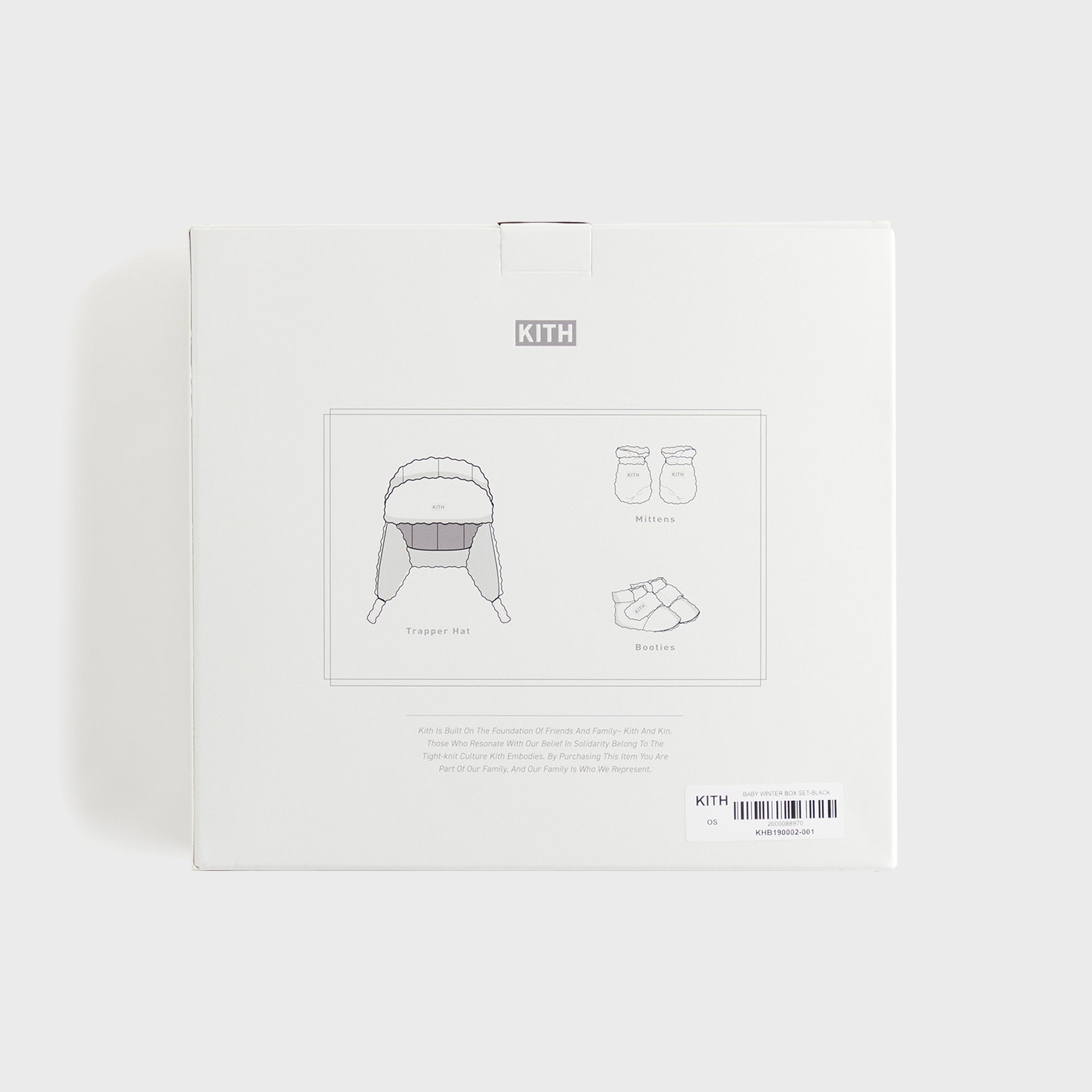 Kithmas Baby Winter Box Set - Black