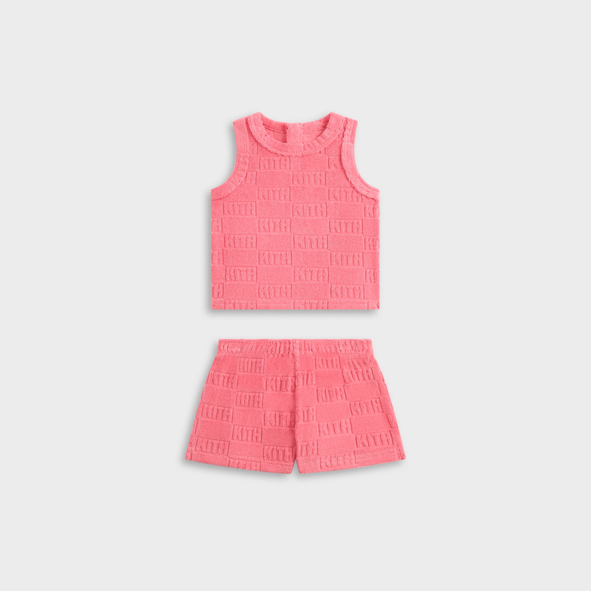 Kith Baby Monogram Terry Tank Set - Dawn