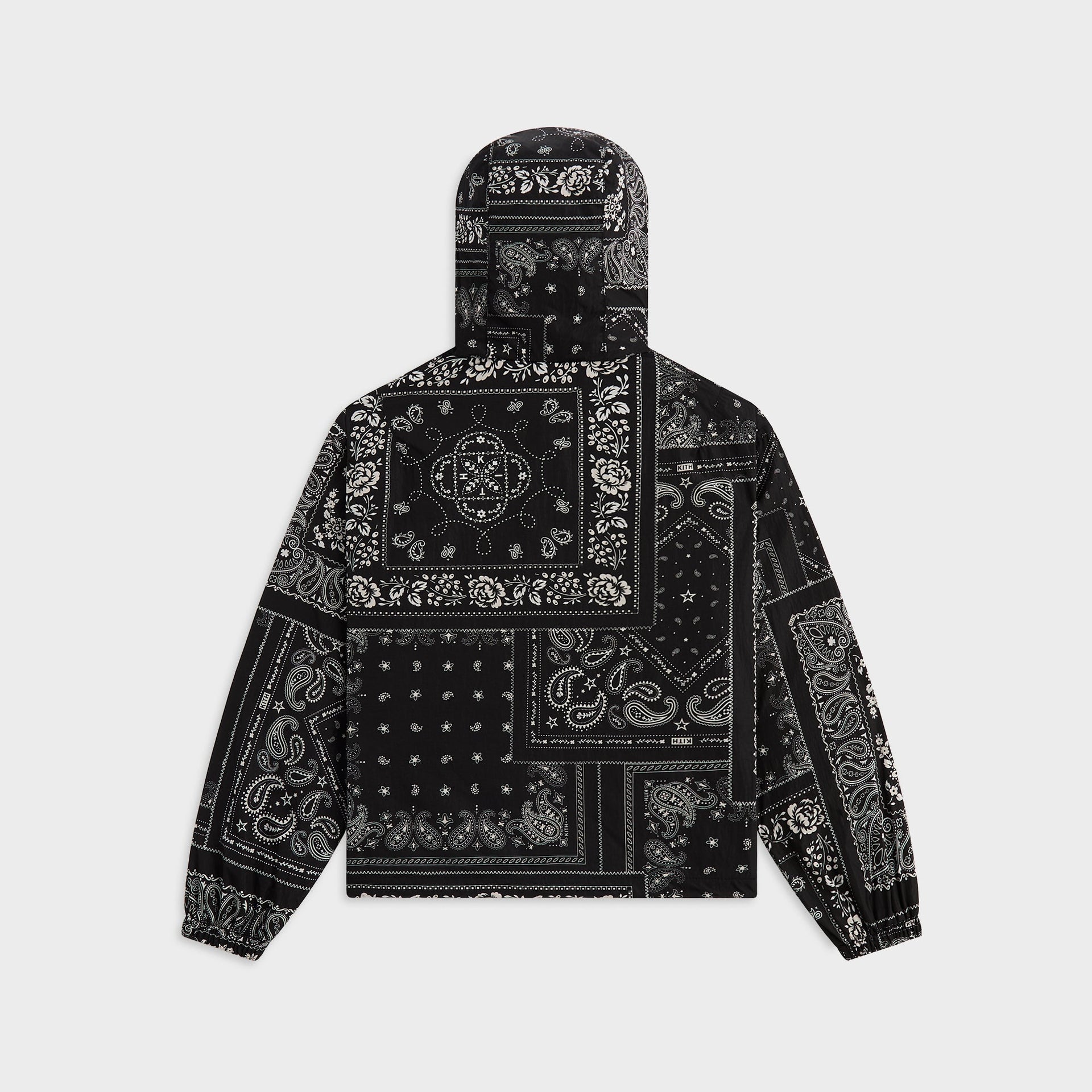Kith Kids Printed Coaches Jacket - Black