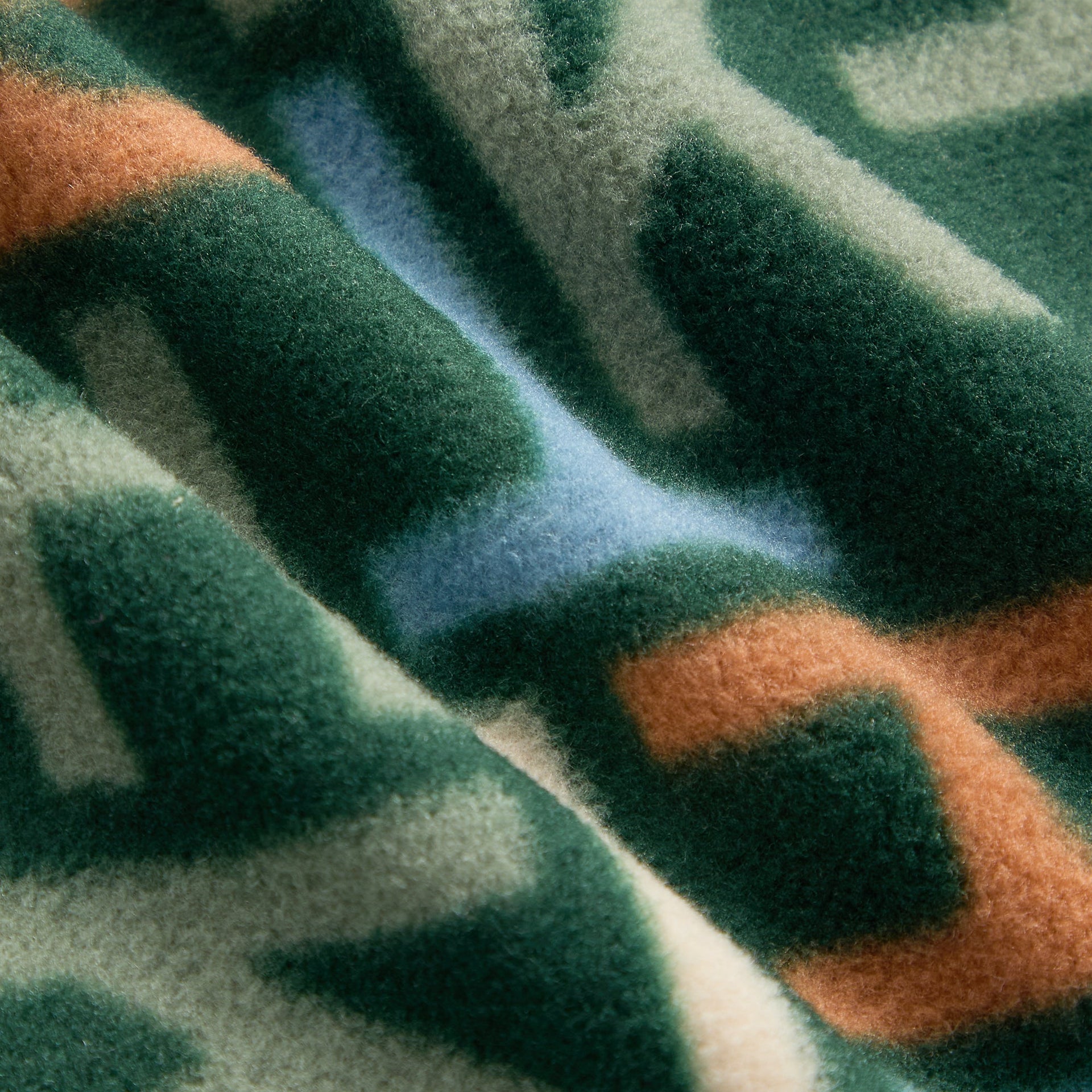 Kith Kids Monogram Polar Fleece Full Zip - Stadium