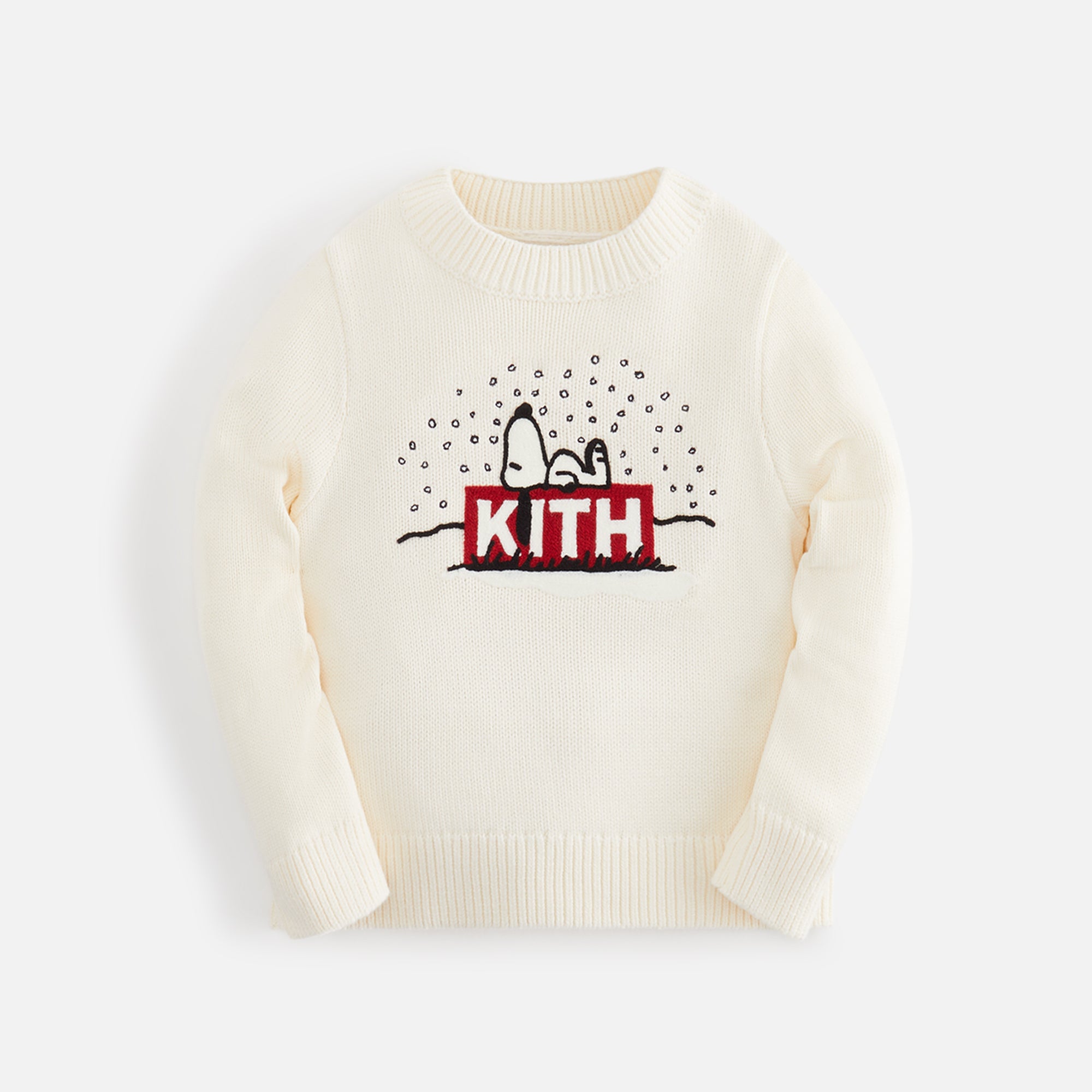 Kith Kids for Peanuts Snoopy Sweater - Sandrift