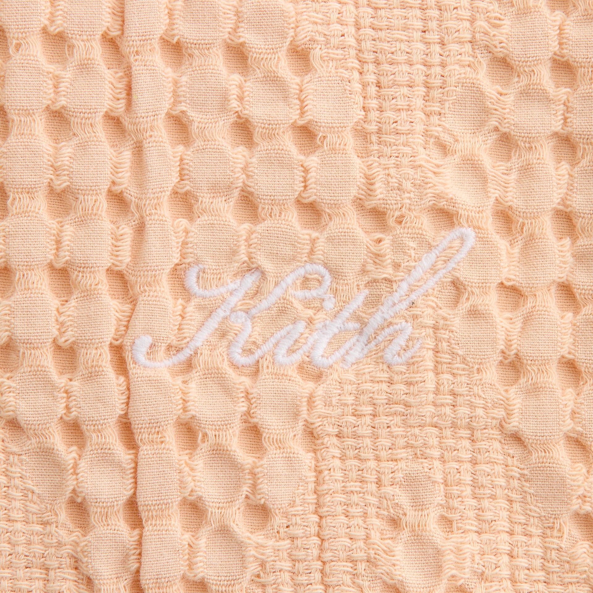 Kith Kids Jayda Cropped Textured Camp Shirt in Mycena