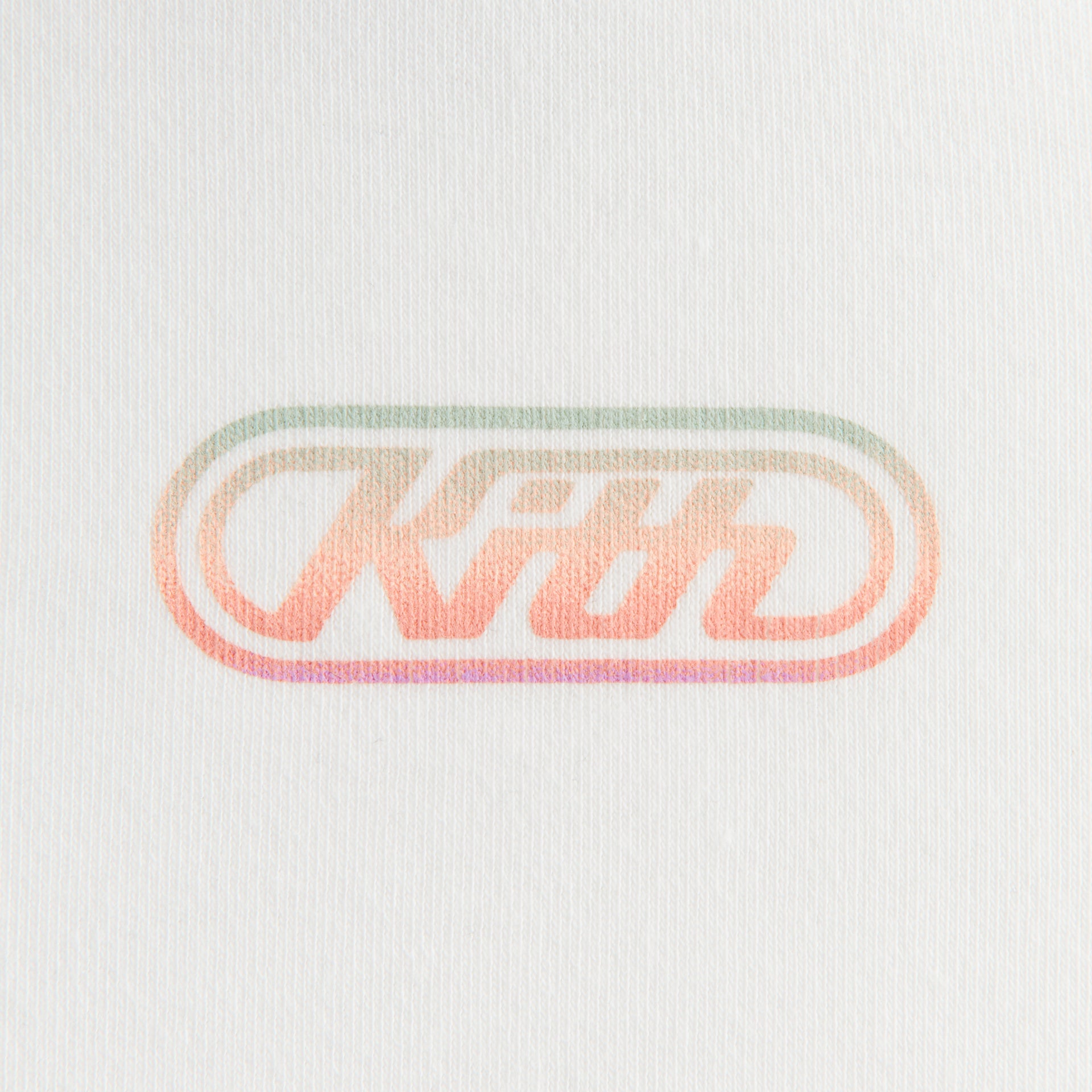 Kith Kids Jordyn Logo Mockneck Tank in White