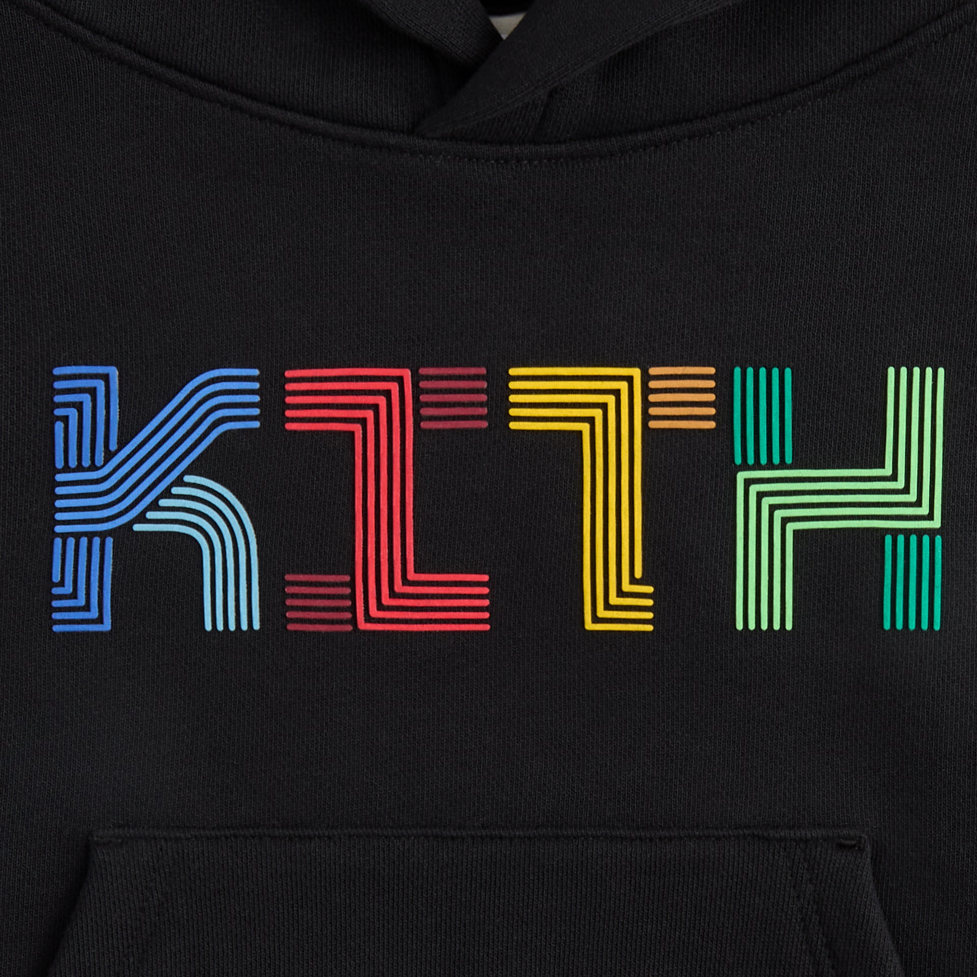 Kith Kids Pathways Sleeveless Hoodie - Black