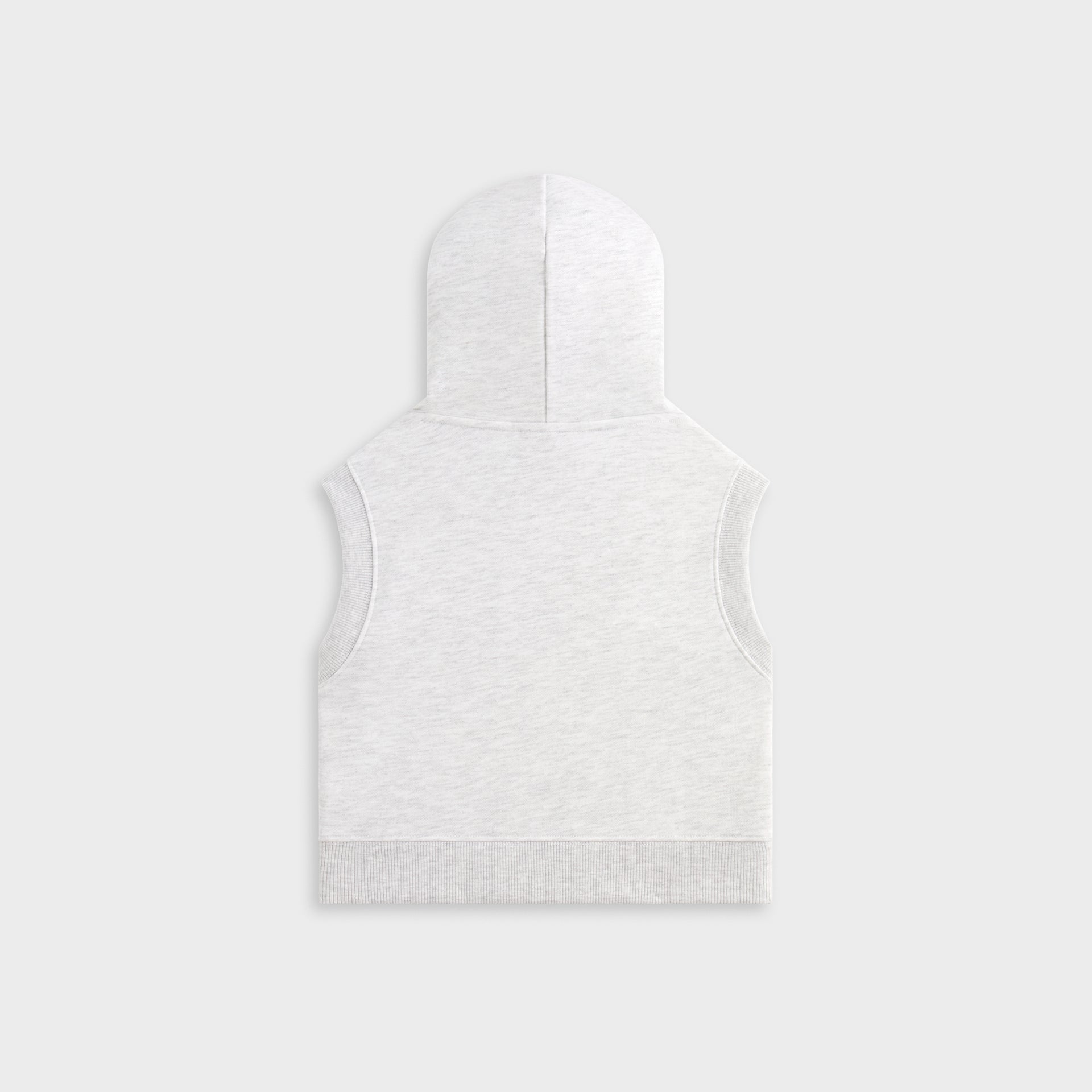 Kith Kids Pathways Sleeveless Hoodie - Light Heather Grey
