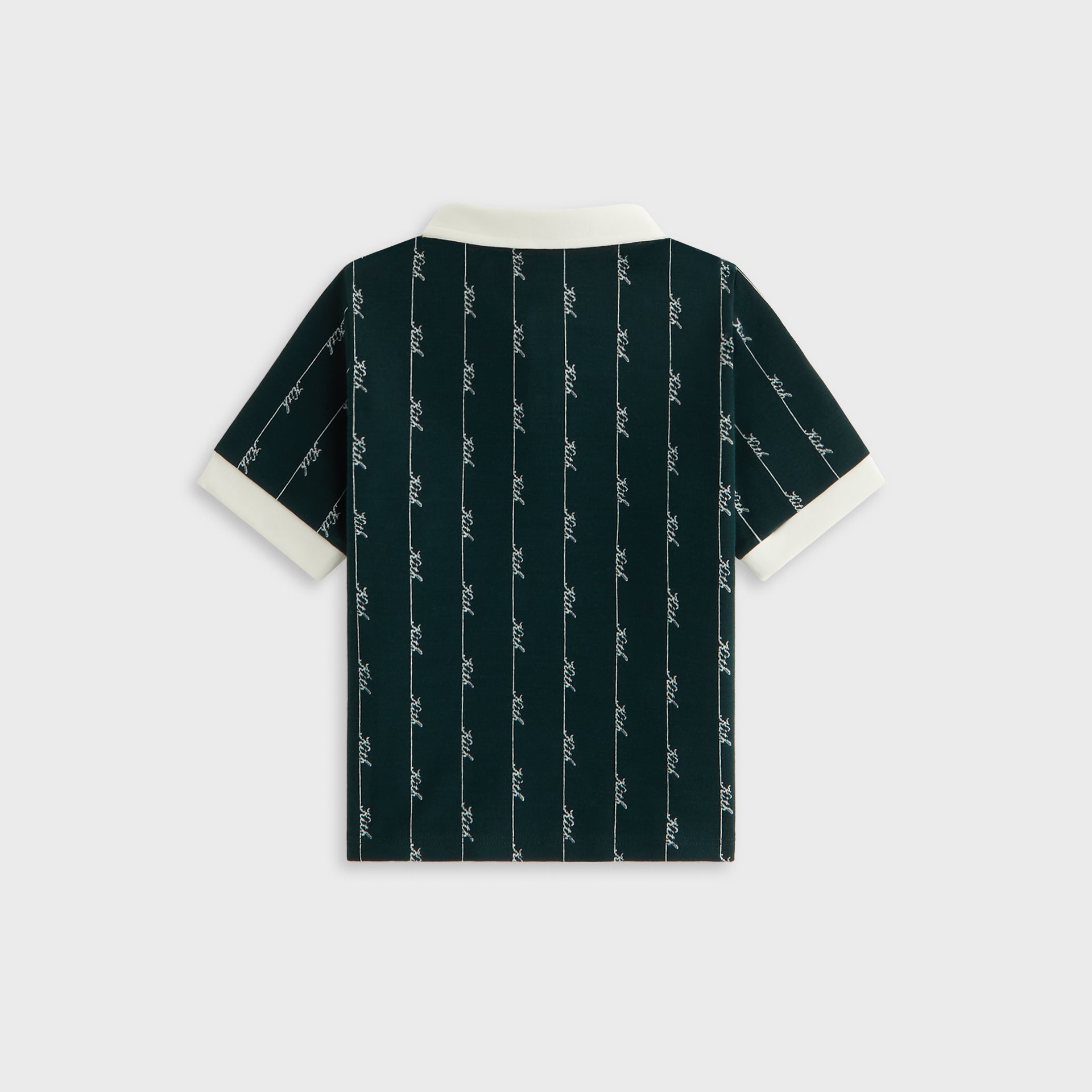 Kith Kids Script Knit Tilden Polo - Stadium