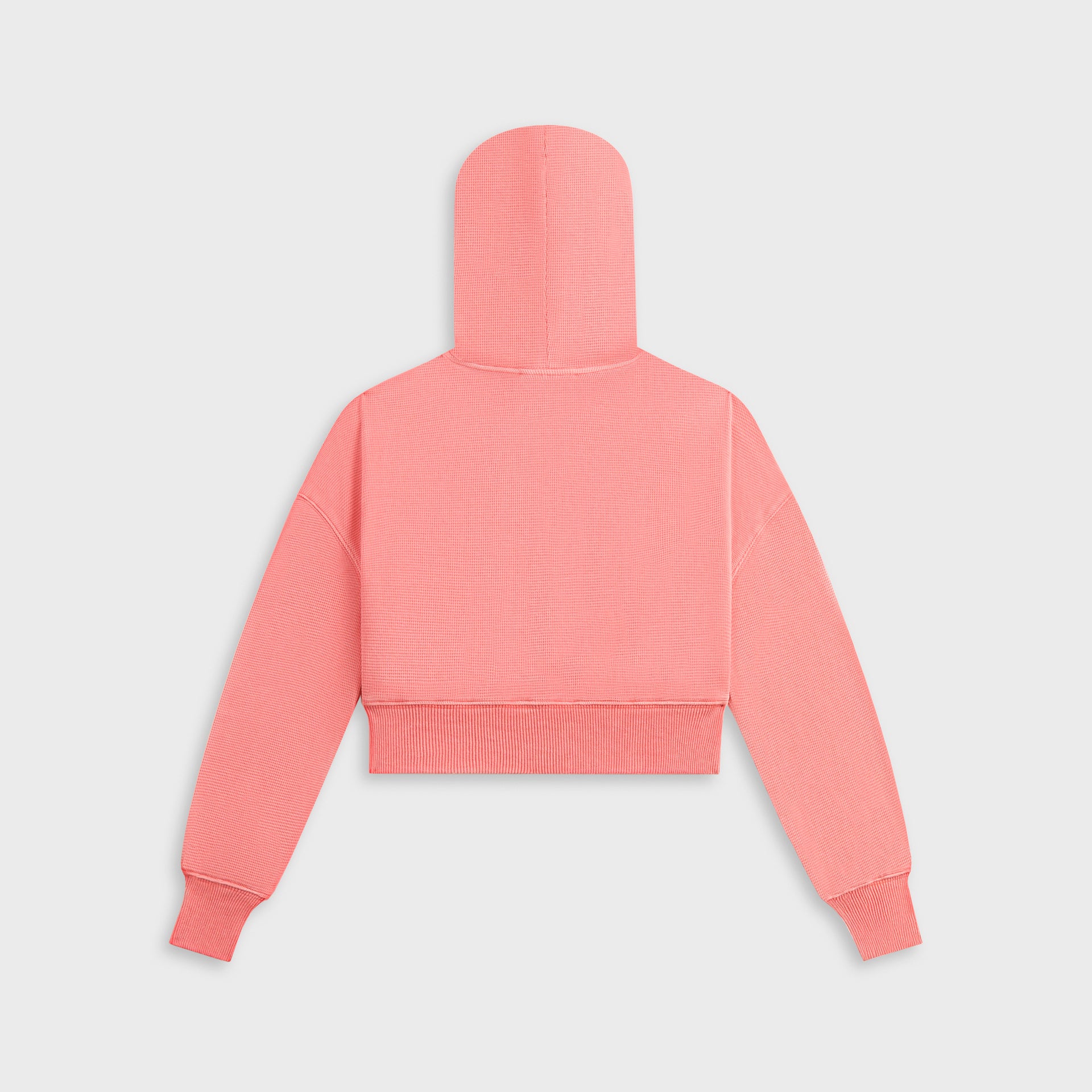 Kith Kids Waffle Fallon Quarter Zip Hoodie - Dawn