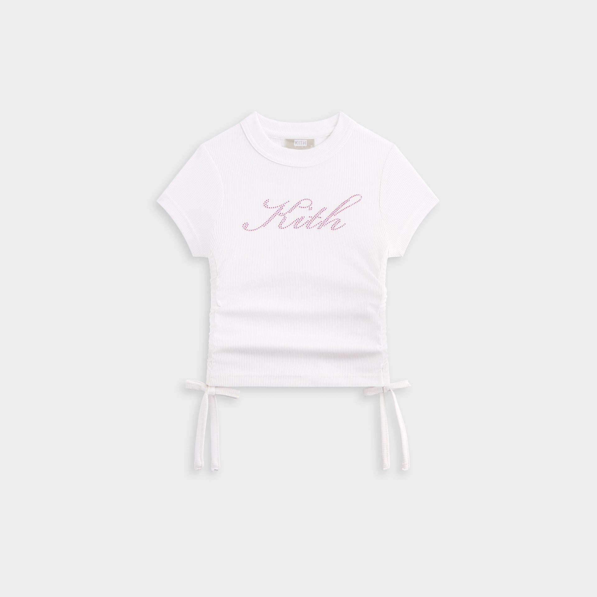 Kith Kids Ruched Mulberry Tee - White
