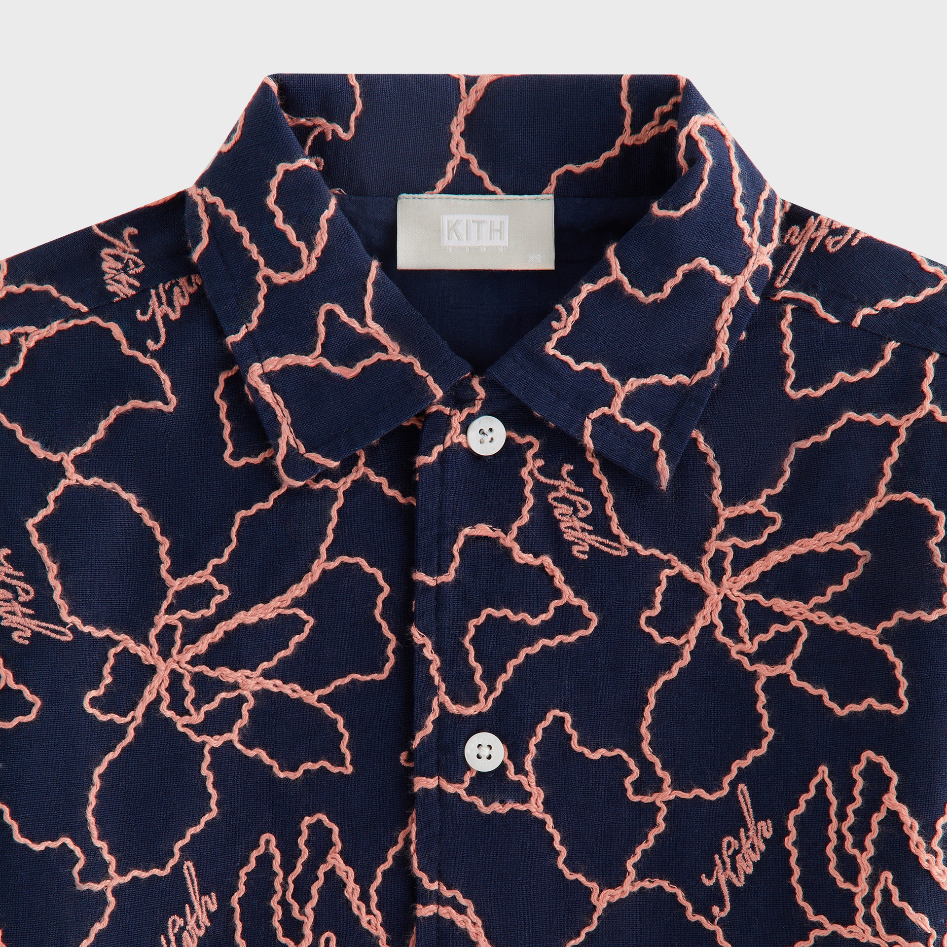 Kith Kids Iris Bennet Camp Shirt - Nocturnal