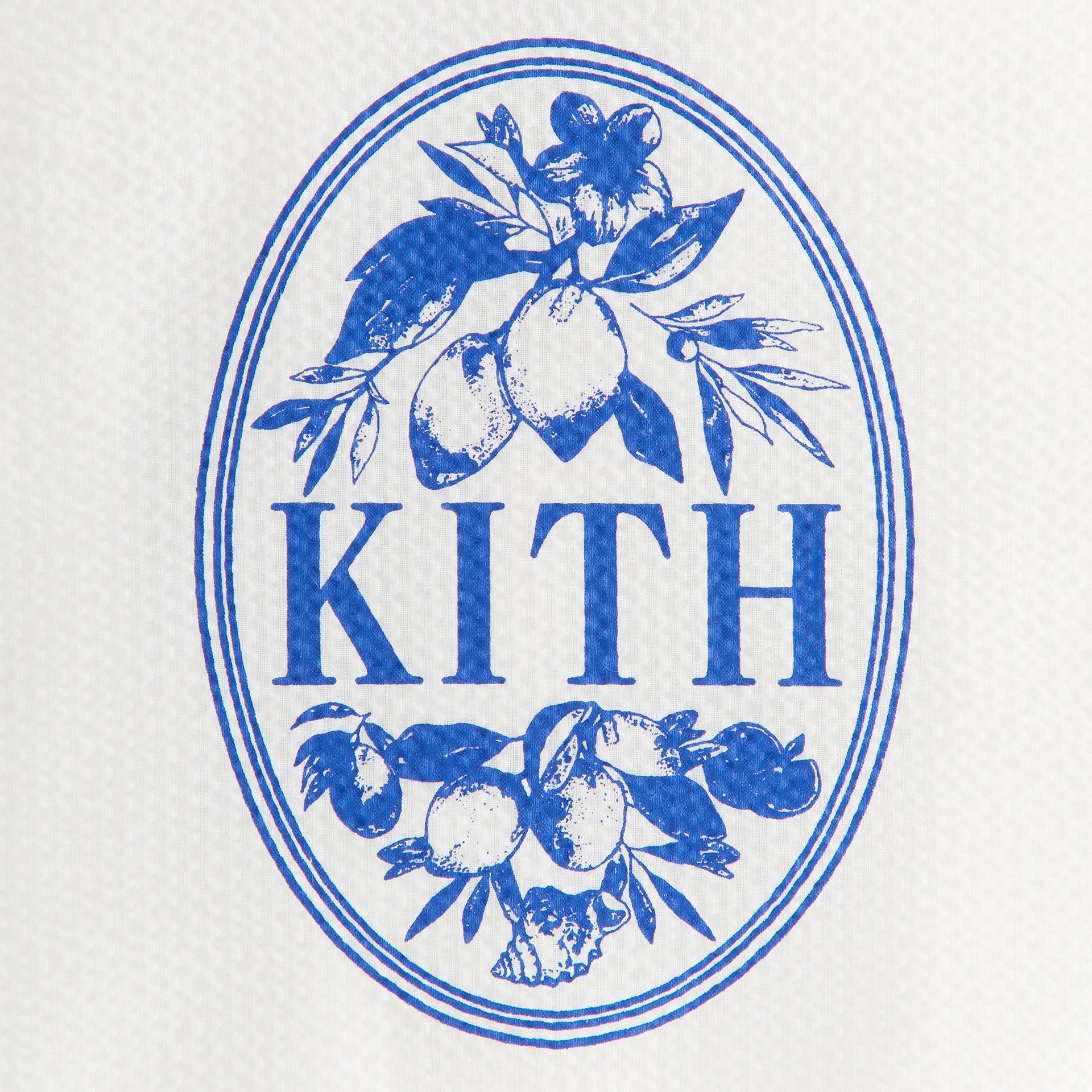 Kith Kids Seersucker Landon Souvenir Shirt - Silk