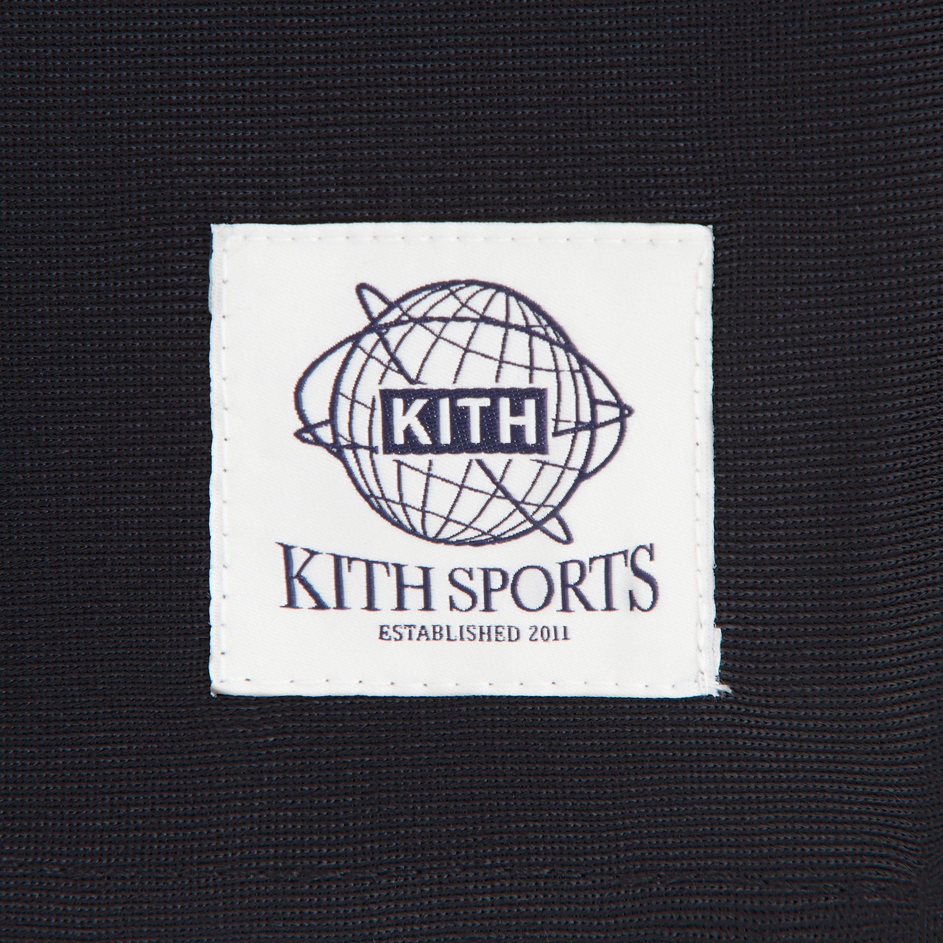 Kith Kids NY to the World Unisphere Faille Jersey - Black
