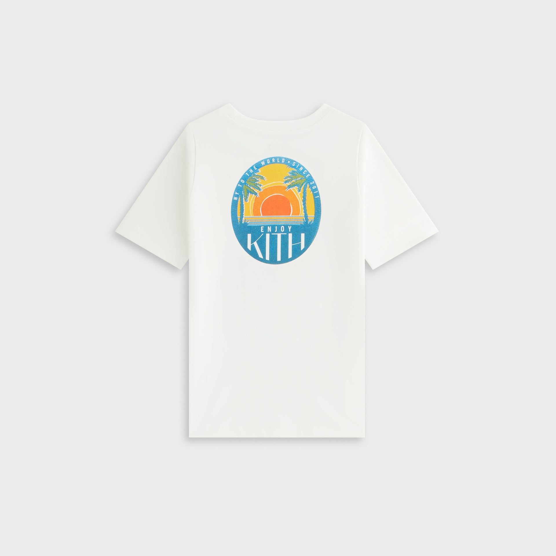 Kith Kids Sunset Vacation Tee - White
