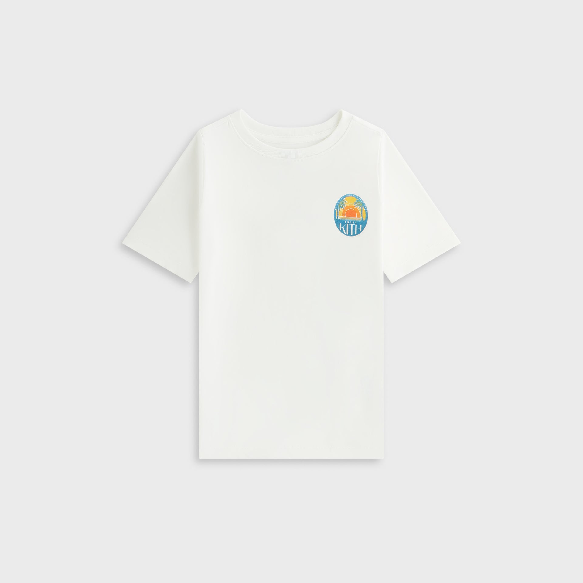 Kith Kids Sunset Vacation Tee - White