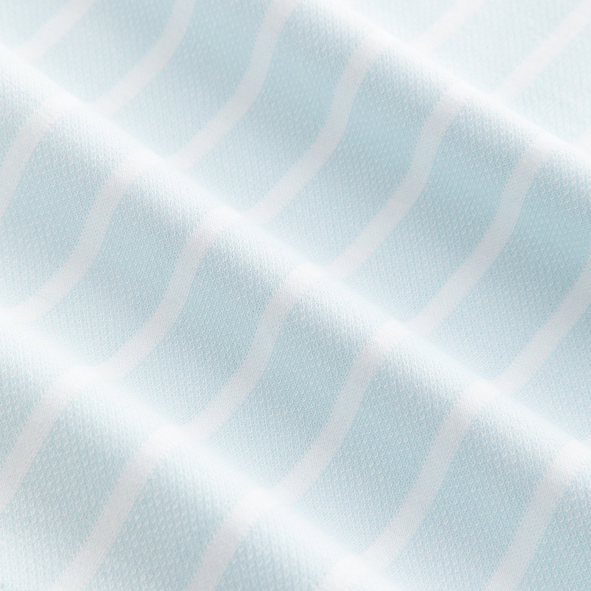 Kith Kids Birdseye Pearson Henley Pullover - Blue Skies