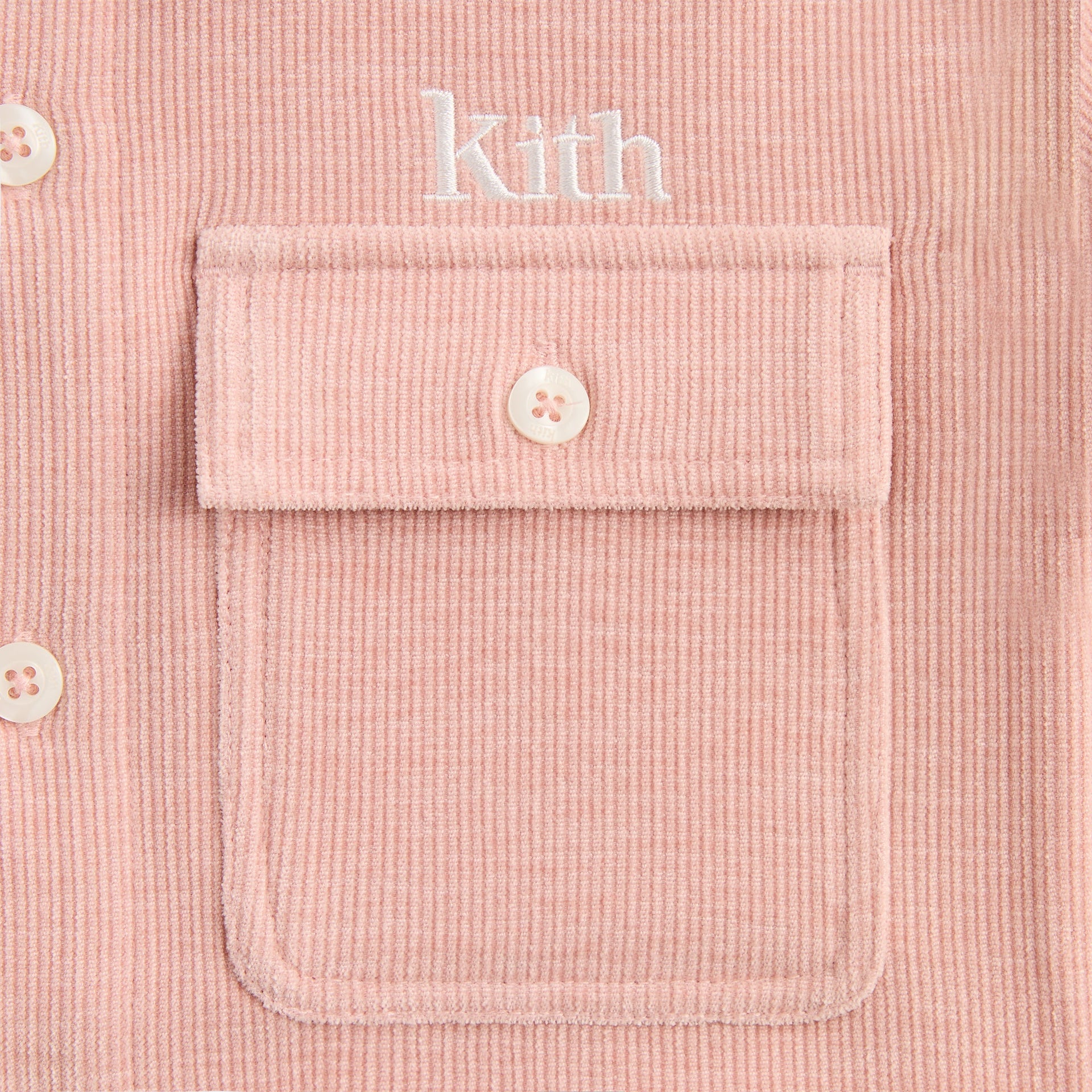 Kith Kids Cropped Apollo Shirt - Dusty Quartz
