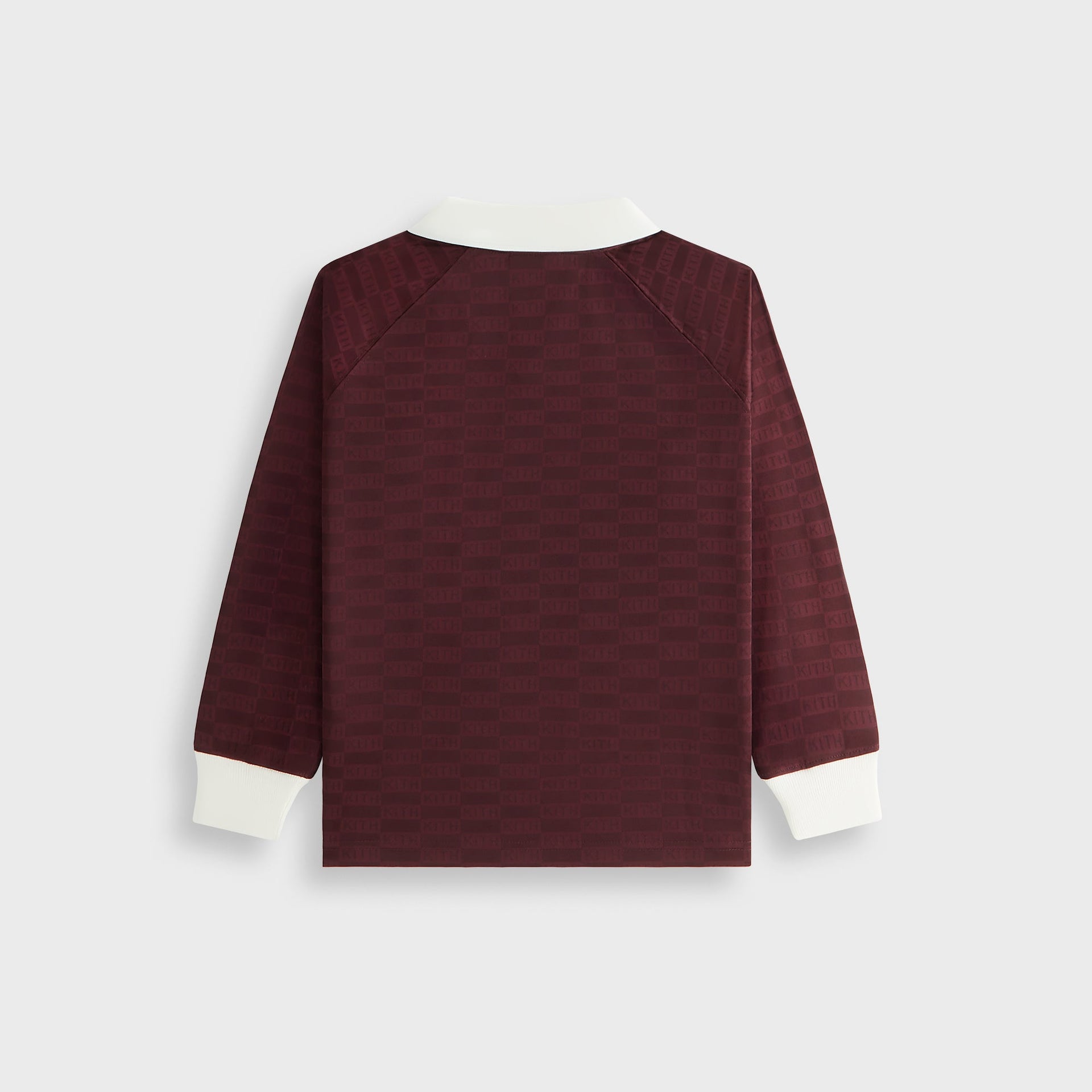Kith Kids Long Sleeve Soccer Jersey Polo - Magma