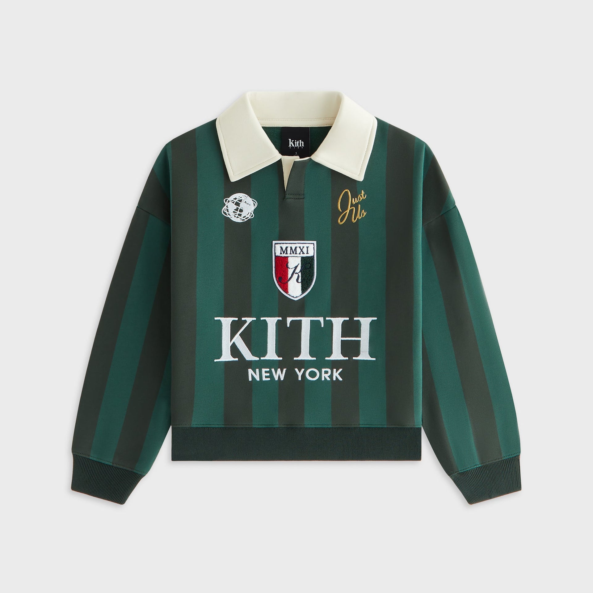 Kith Kids Collared Nelson Sweatshirt - Stadium