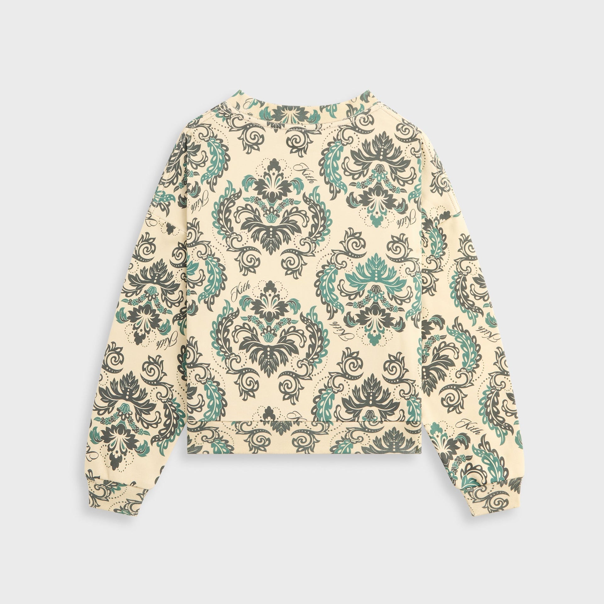 Kith Kids Damask Floral Nelson Crew - Eternal