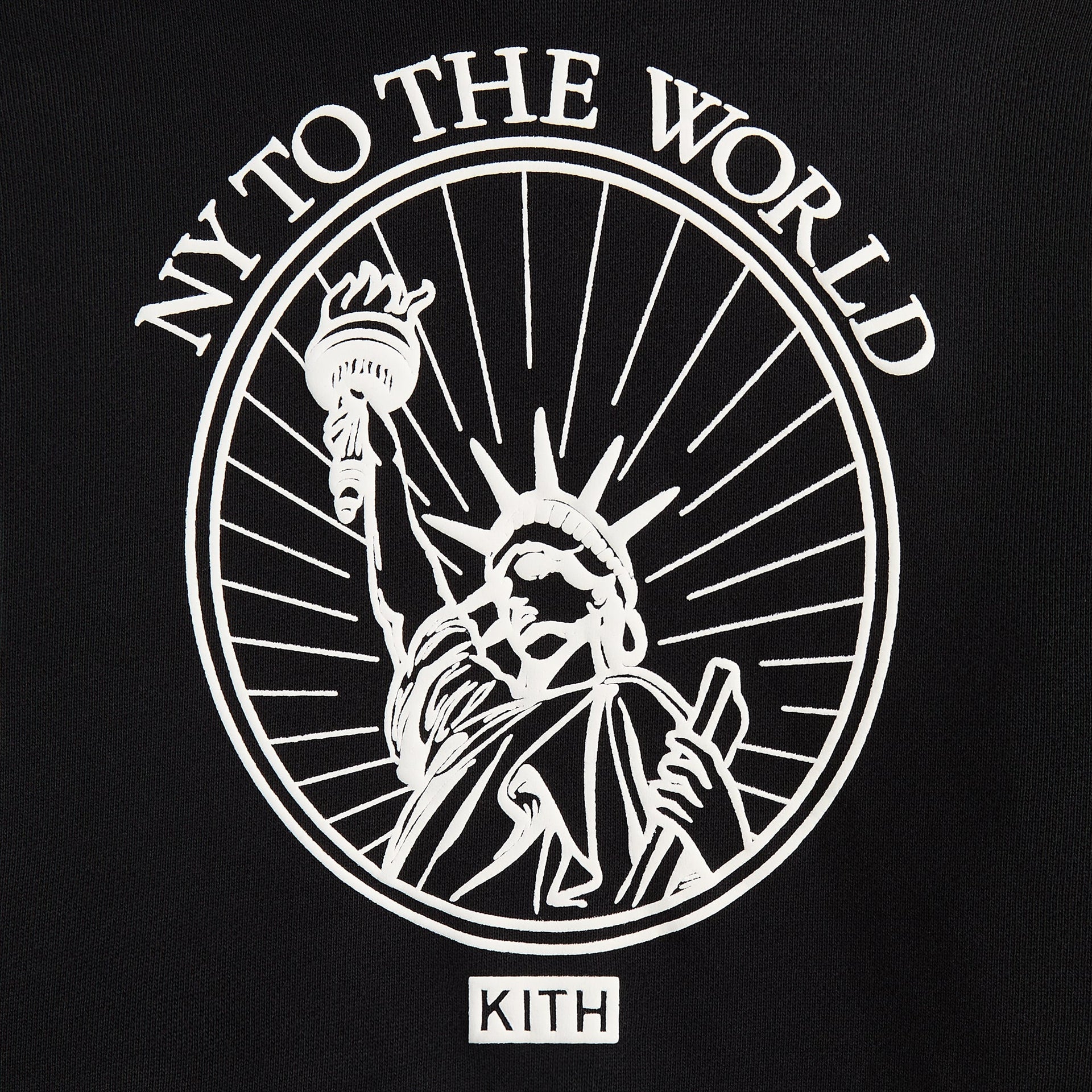 Kith Kids Full Zip Hoodie - Black