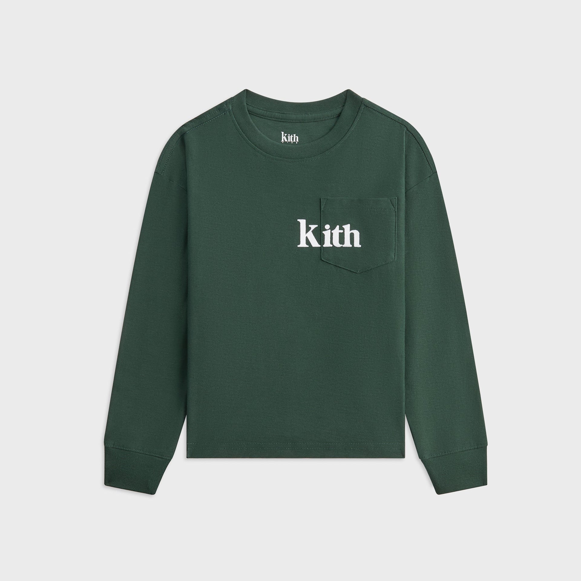 Kith Kids Long Sleeve Quinn II Tee - Stadium